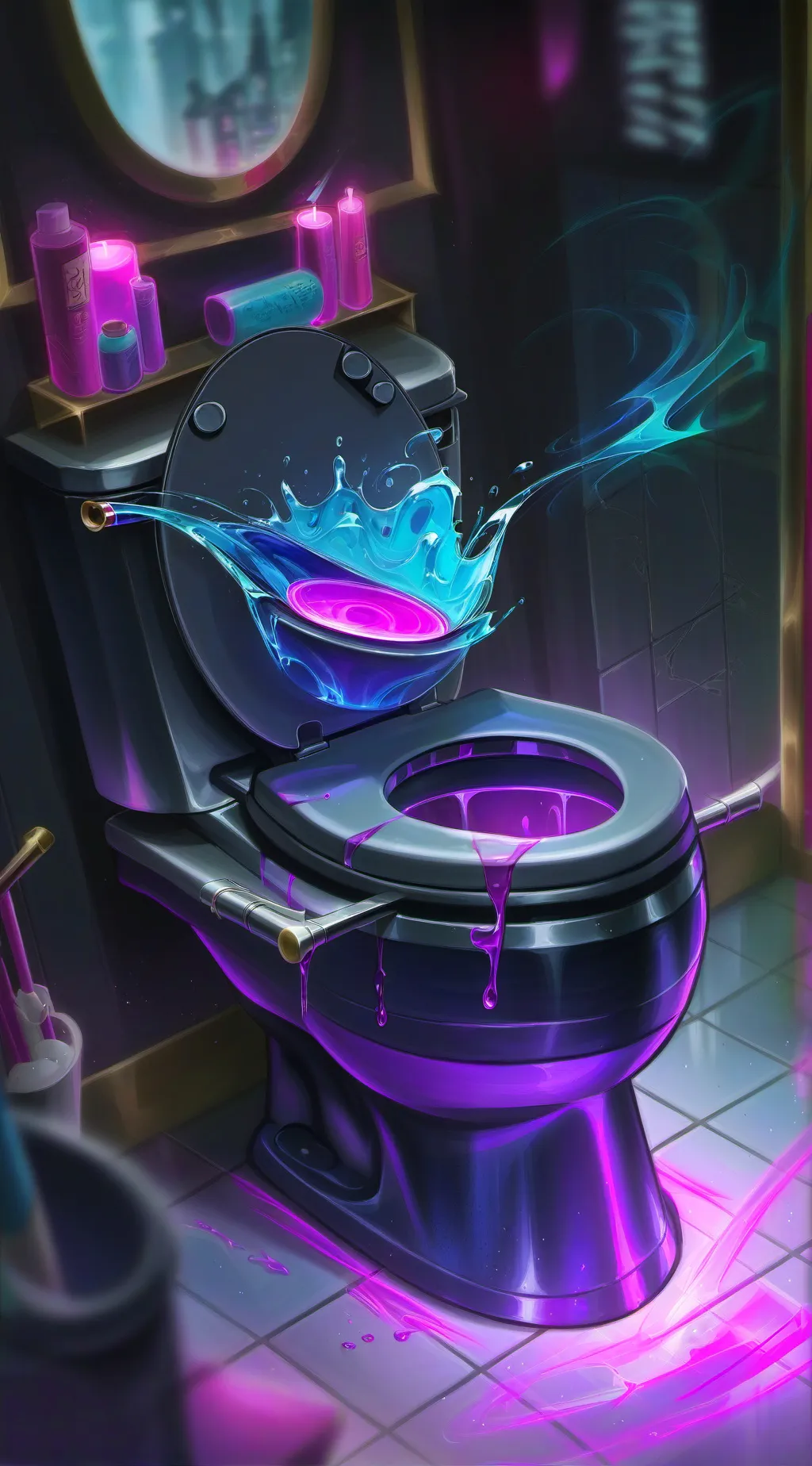 ai character: Privada🚽 background