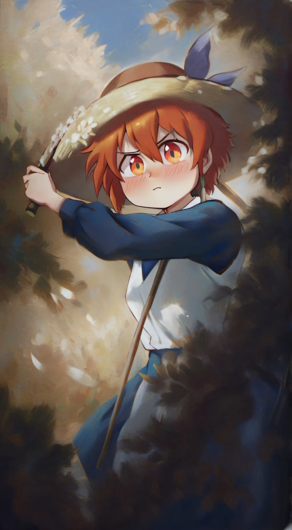 ai character: Nike  background