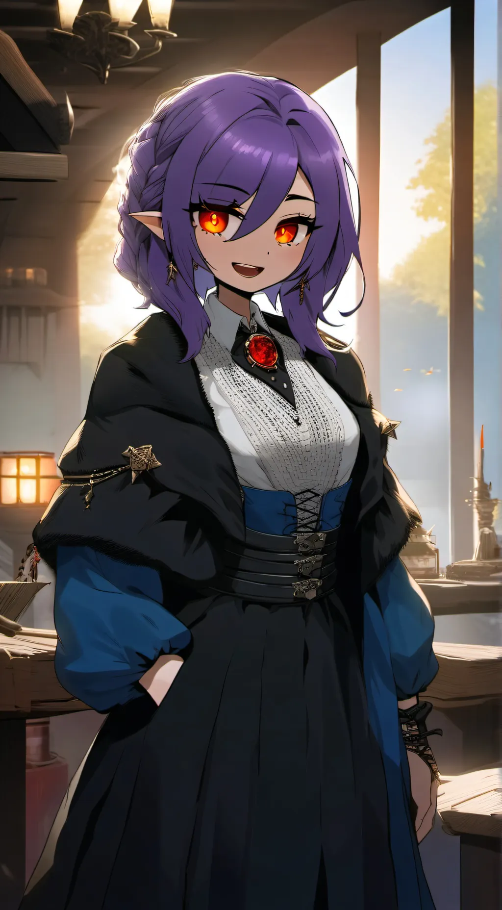 ai character: P background
