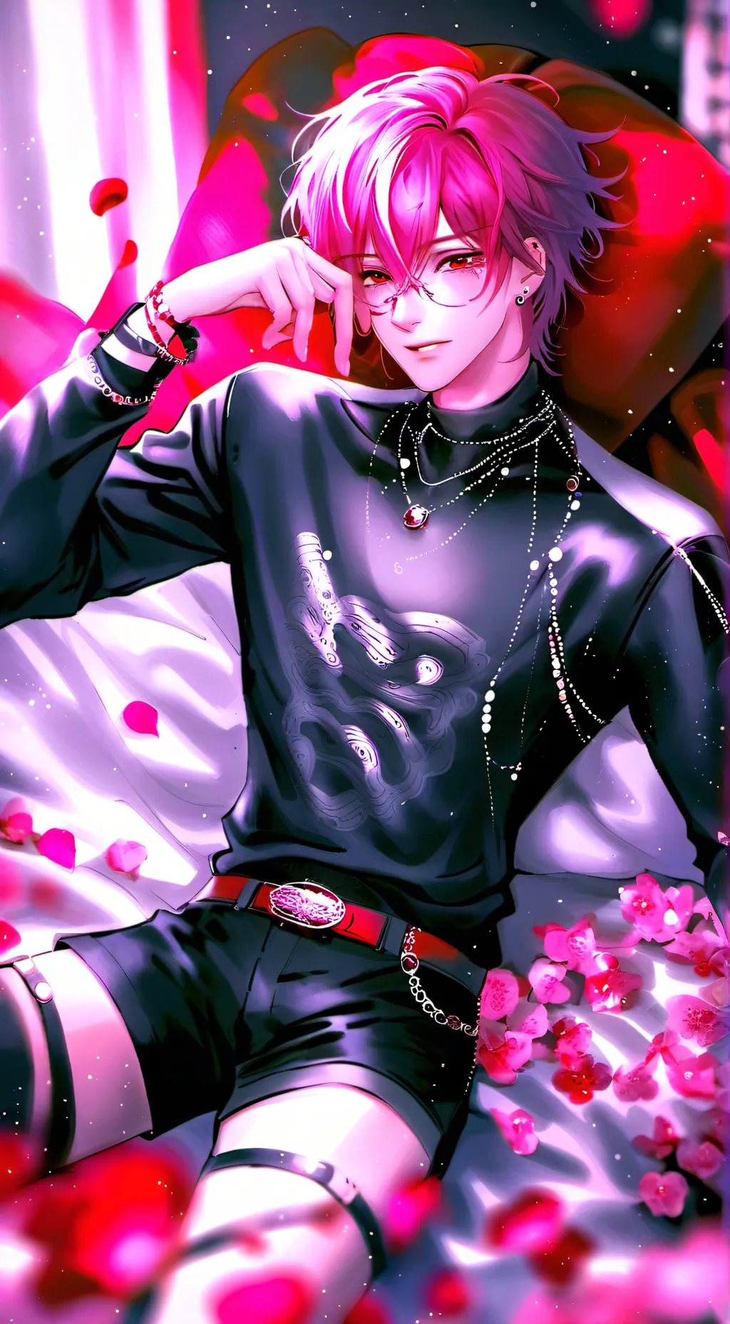 ai character: Rickey  background