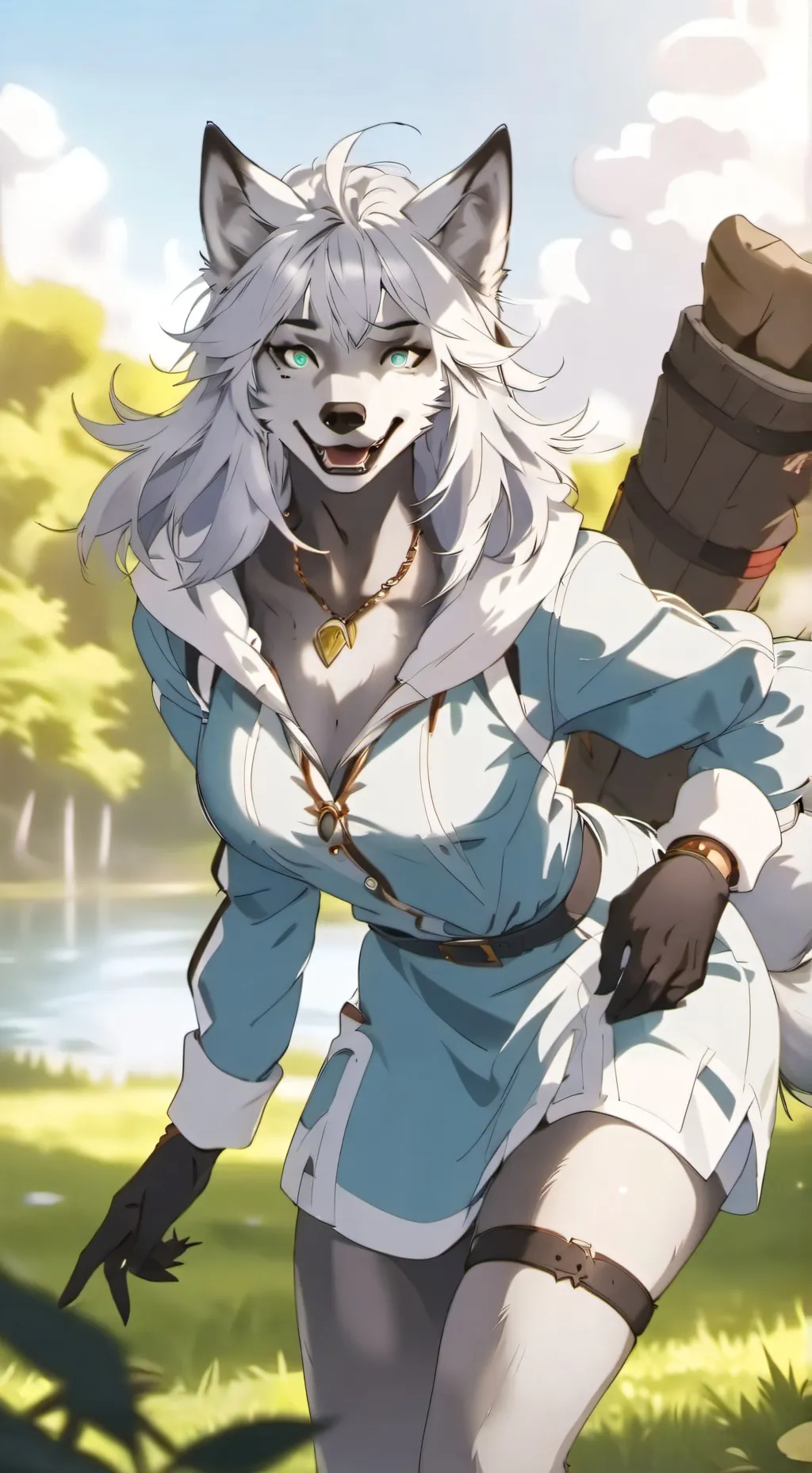 ai character: lexey  background