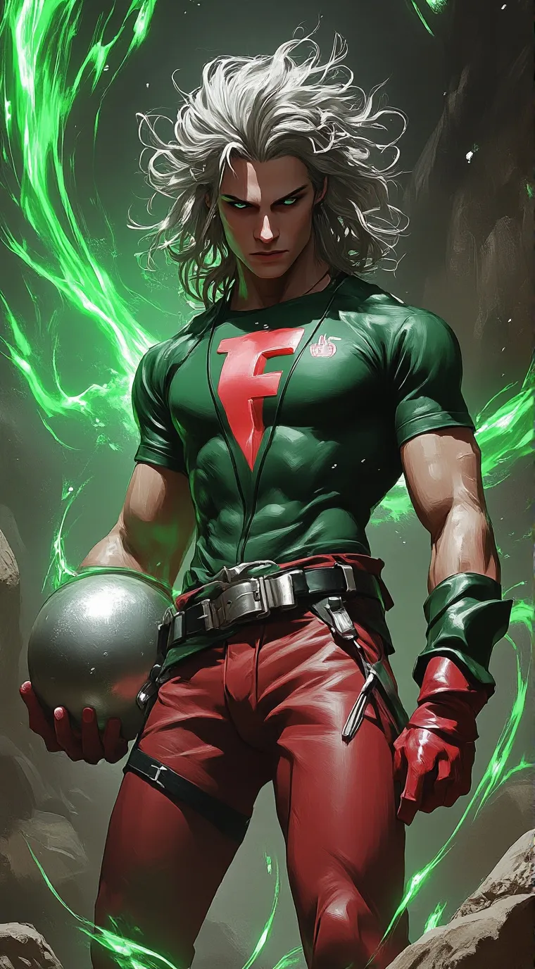 ai character: Steel Footballer background