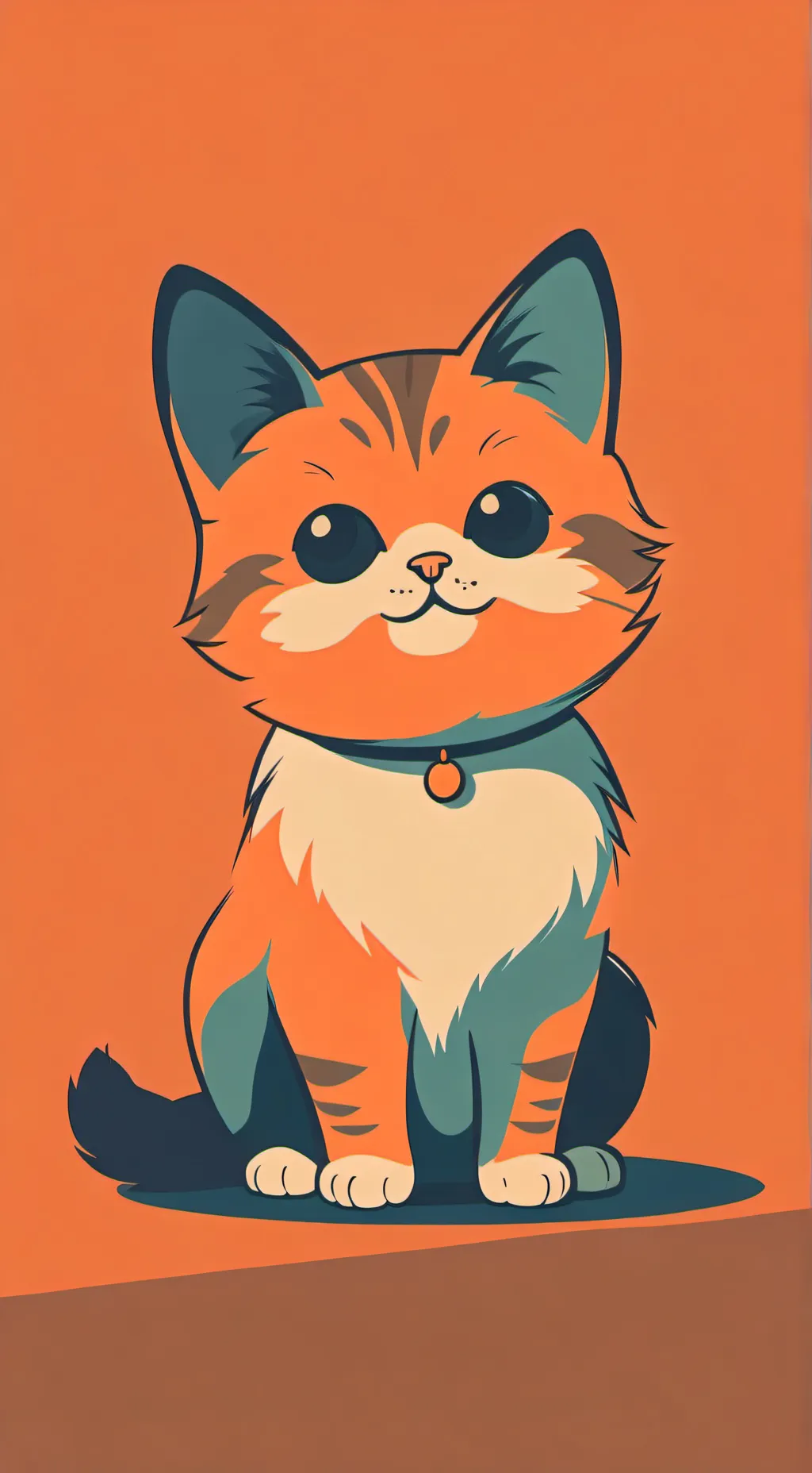 ai character: Dumbass Kitty background