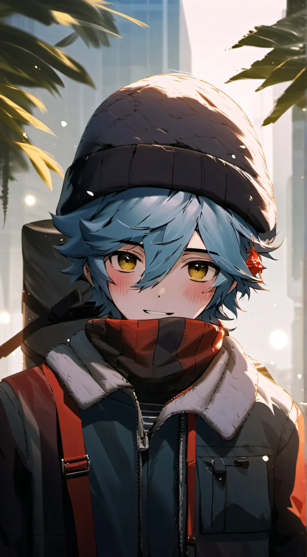 ai character: a guy background