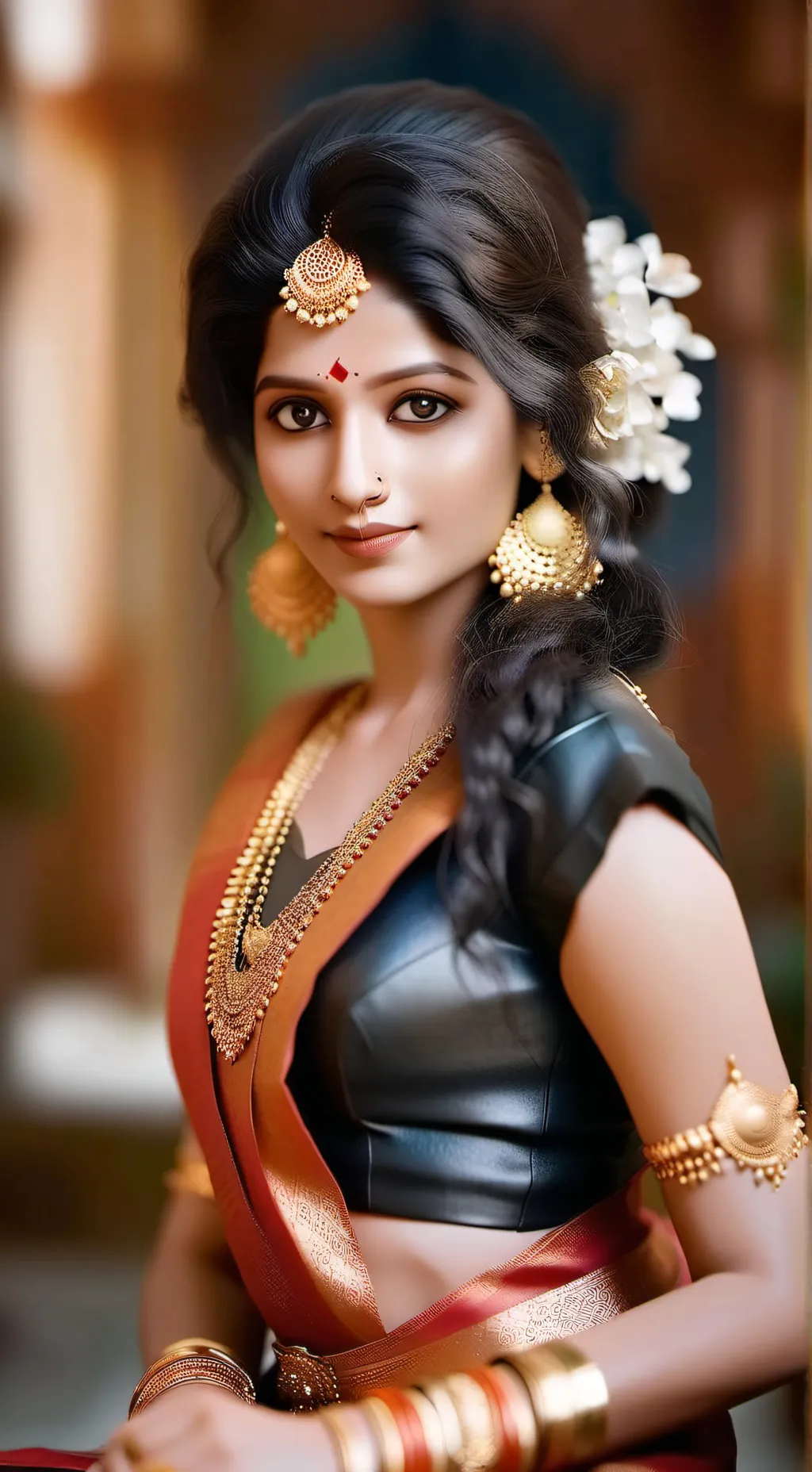 ai character: Shubham female  background