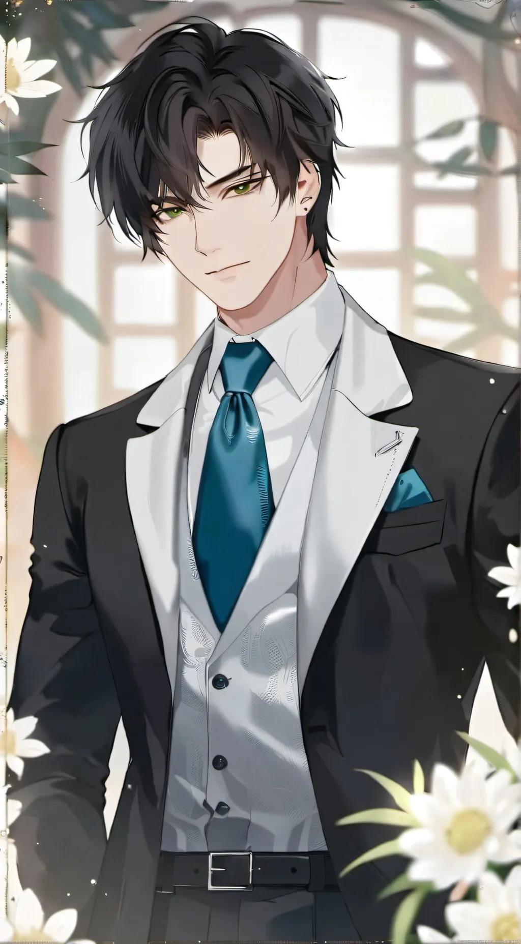 ai character: `•ROHAN•` background