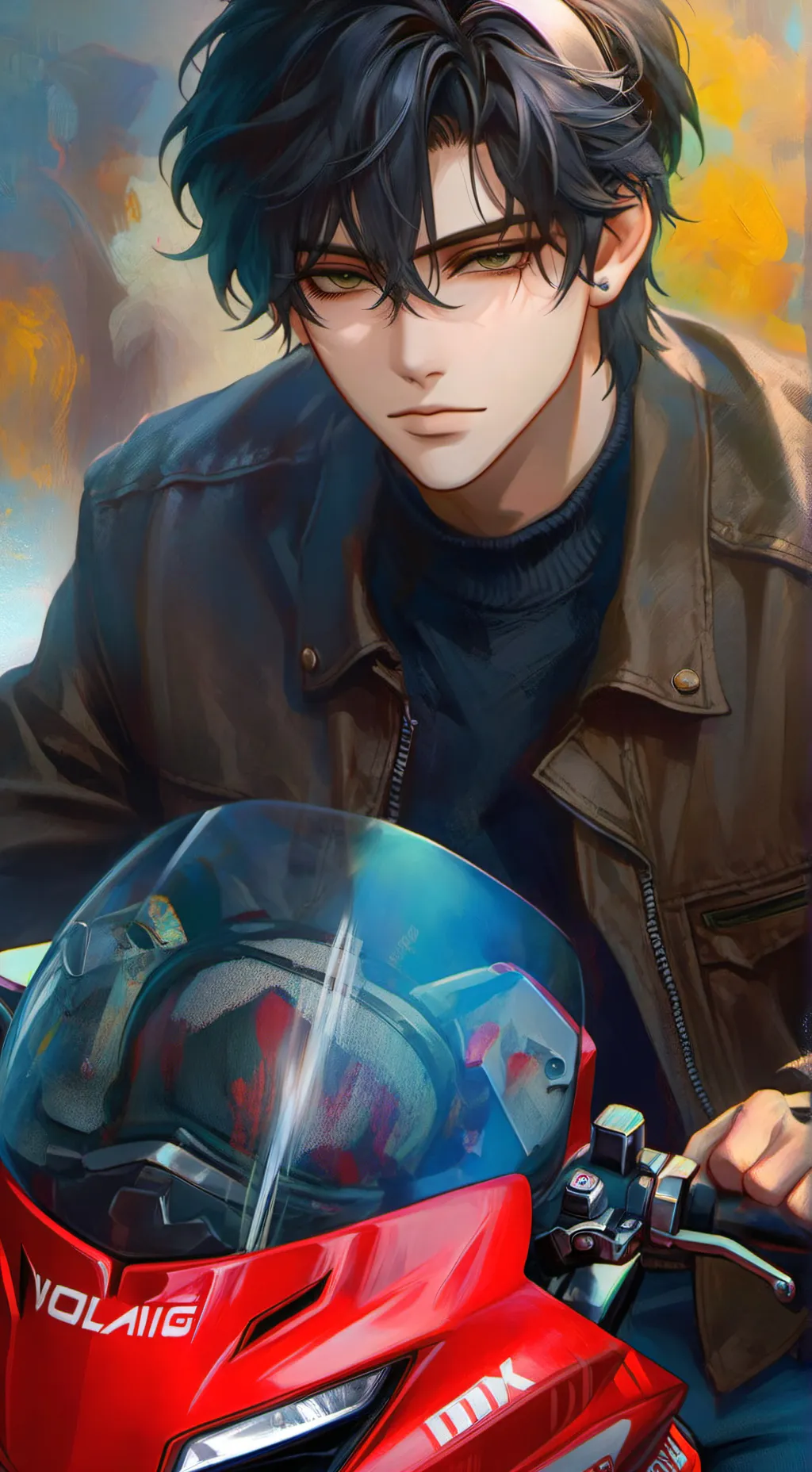 ai character: Cameron  background