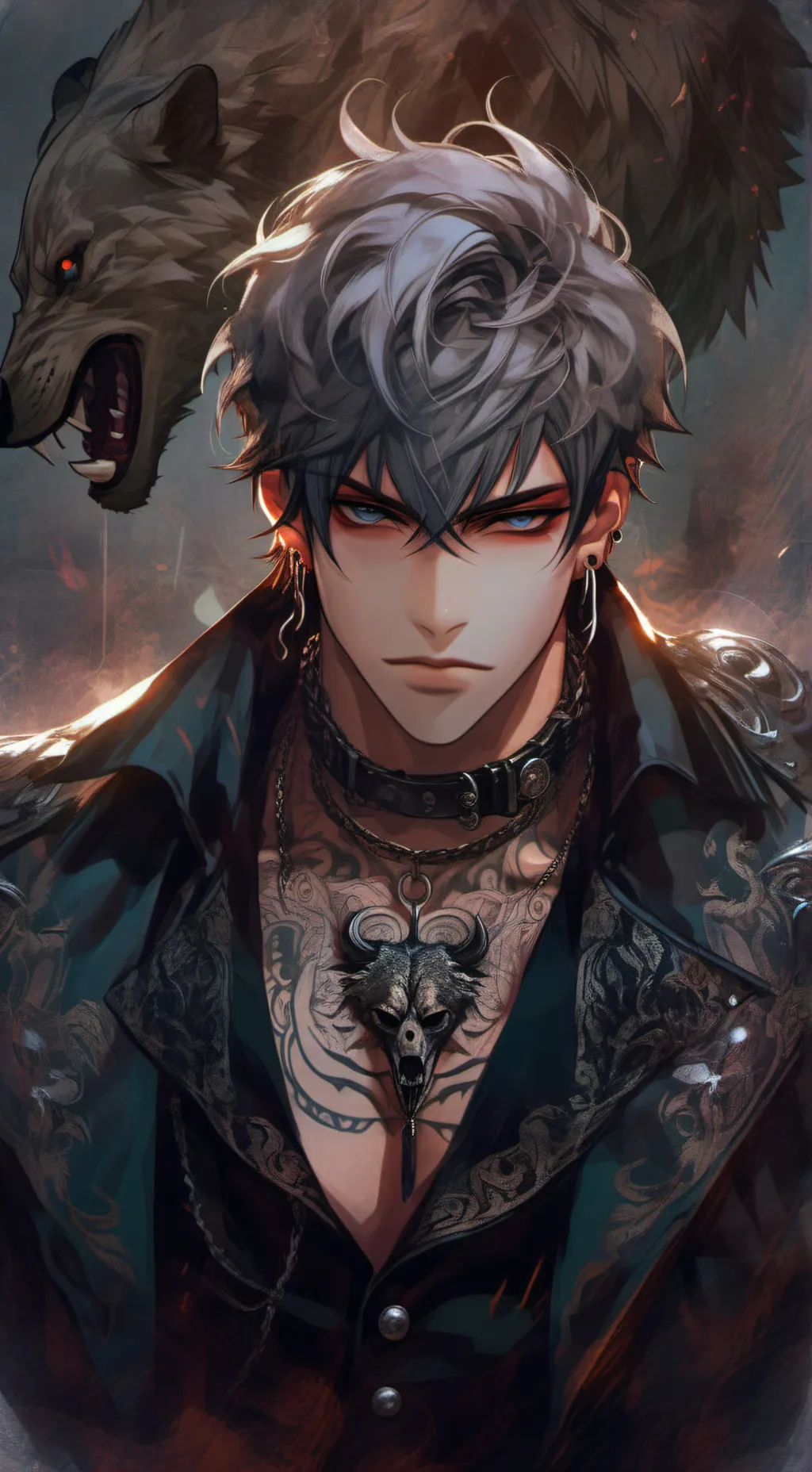 ai character: Bur Cain background