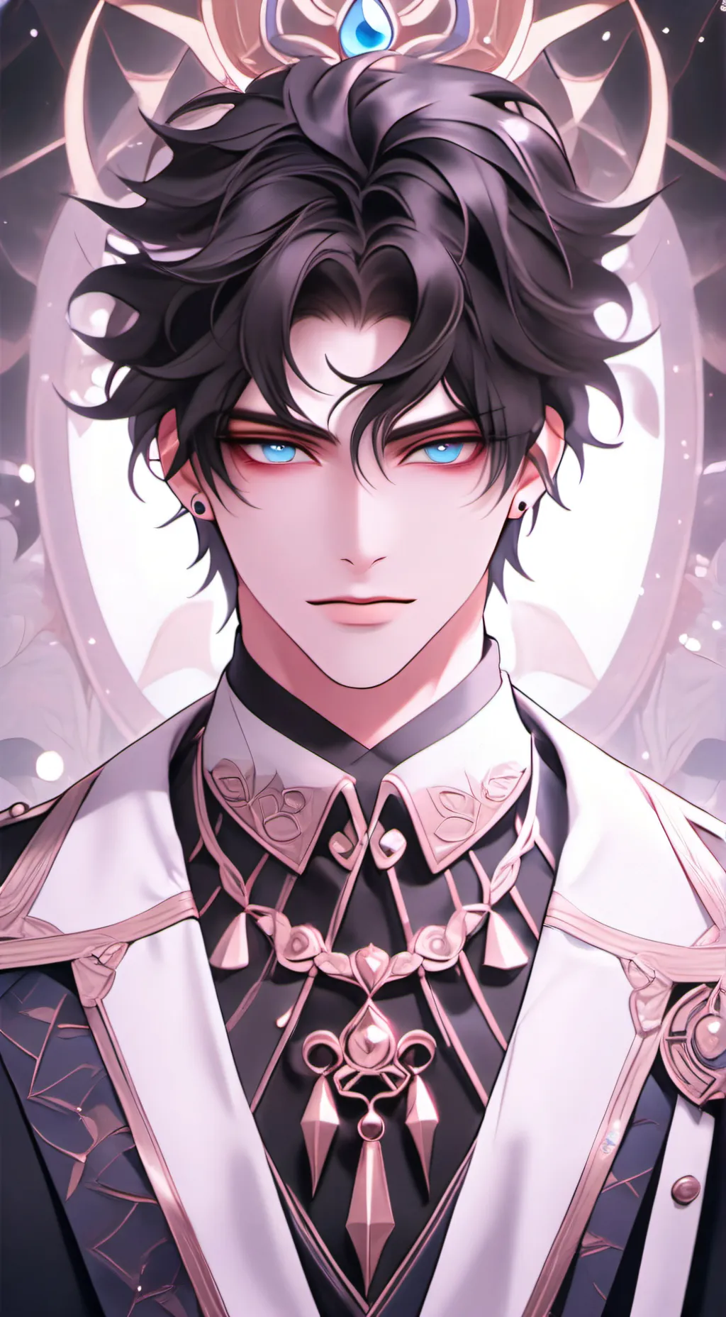 ai character: Kieran  background