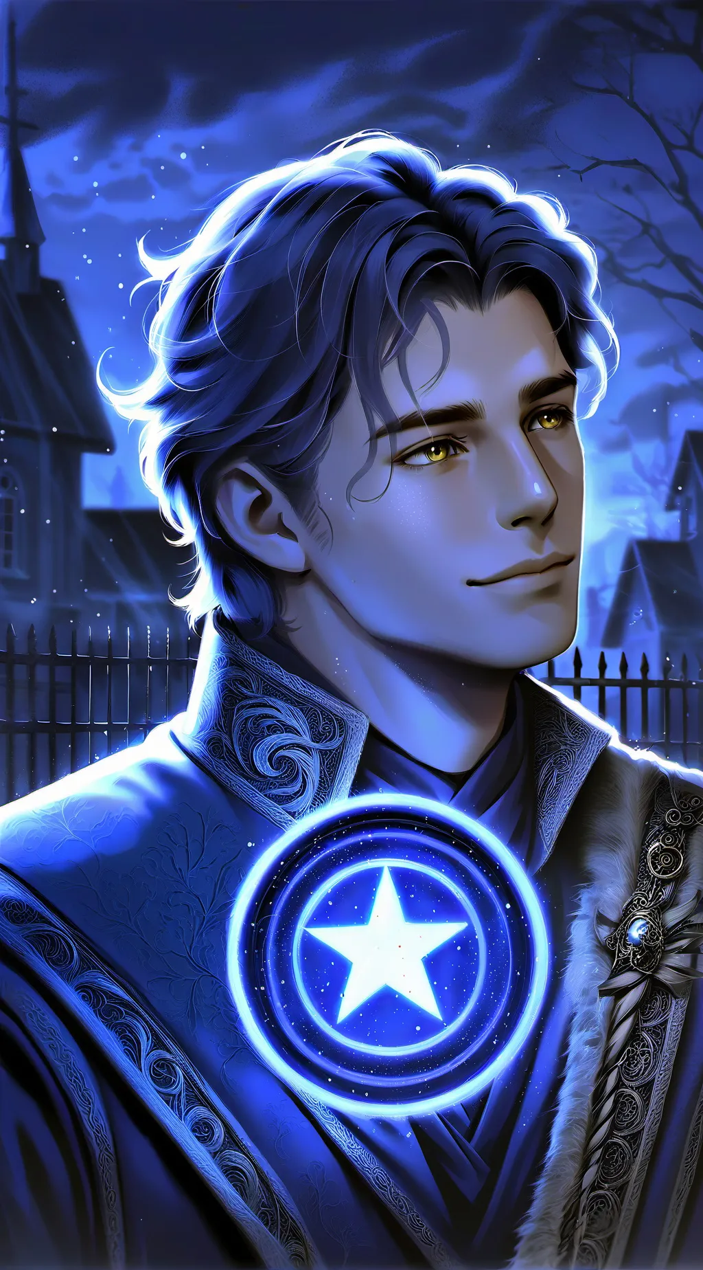 ai character: Justin background