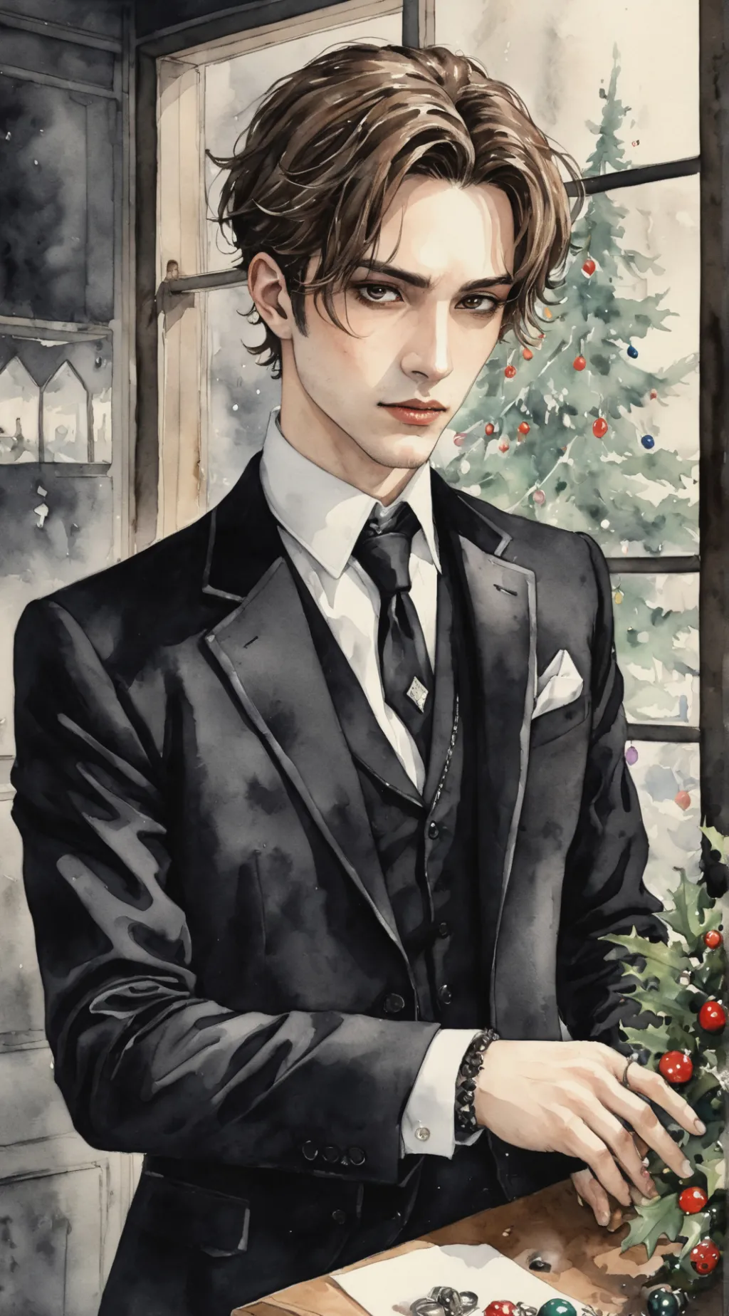 ai character: Jamie  background