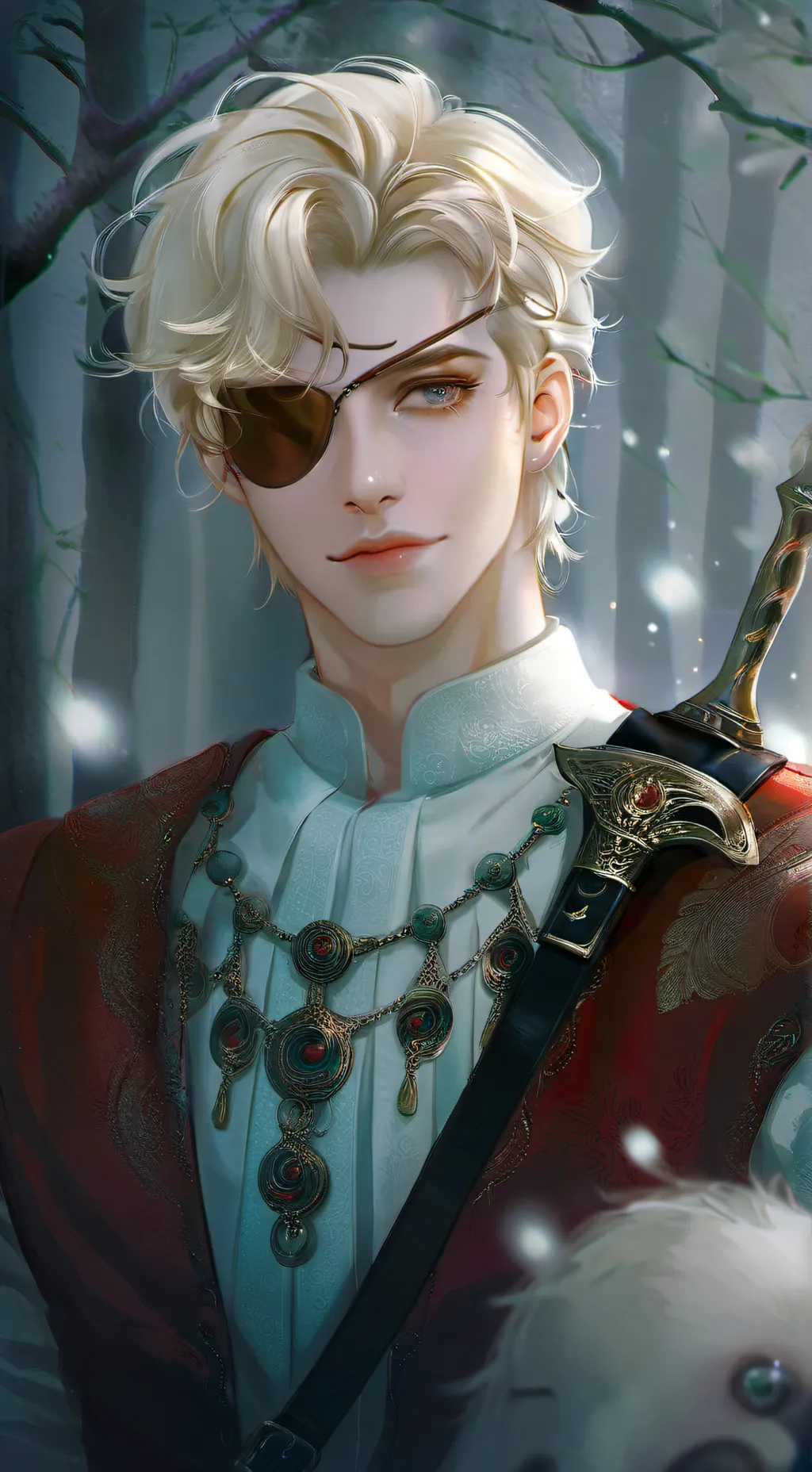 ai character: Coner  background