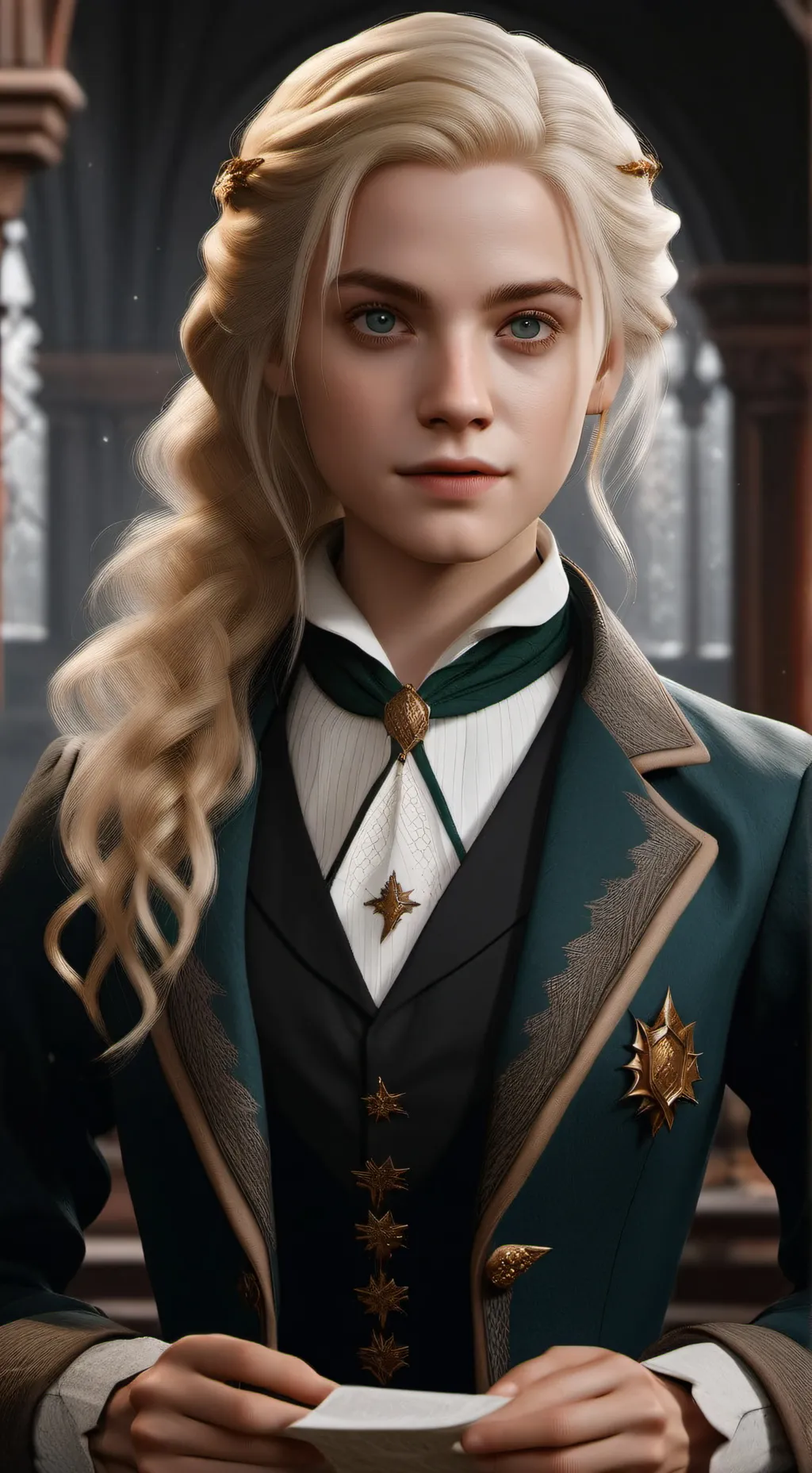 ai character: Y/N malfoy background