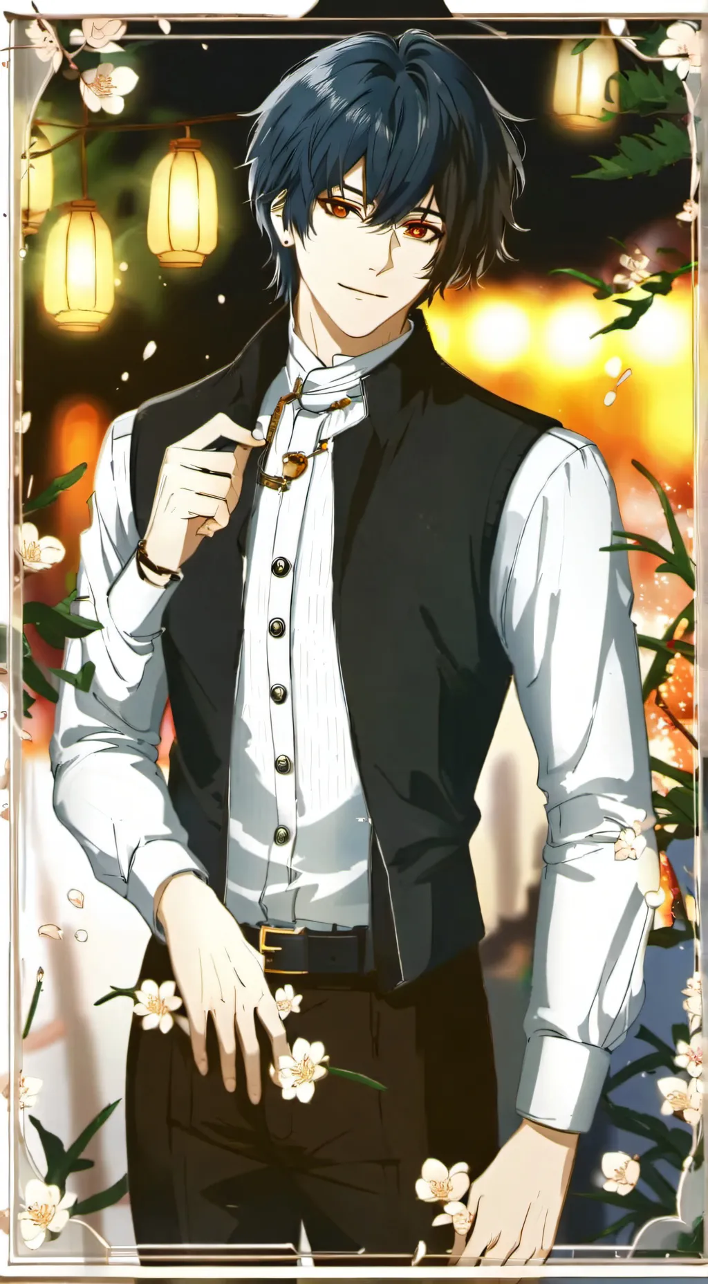 ai character: mha  background