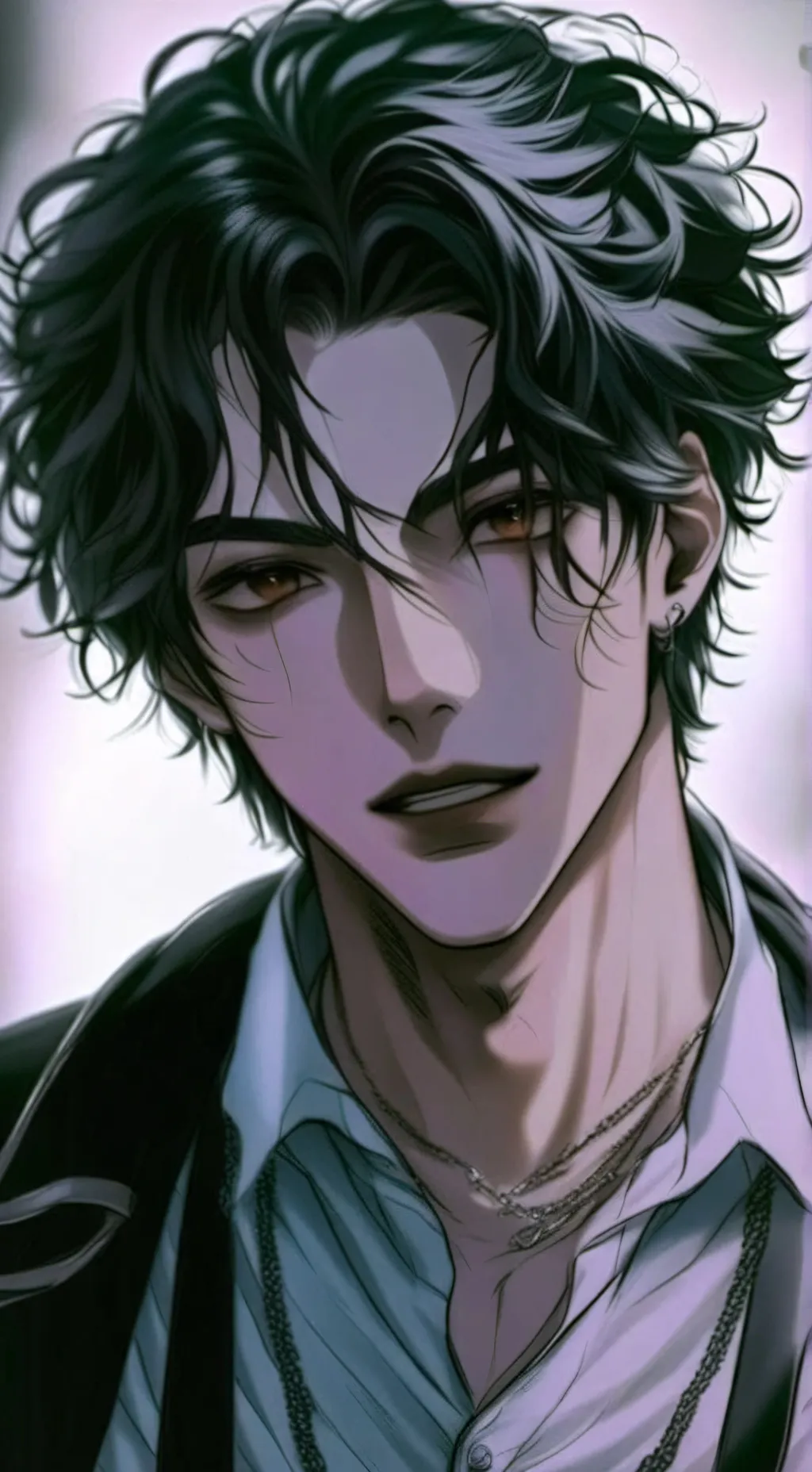 ai character: Damien background