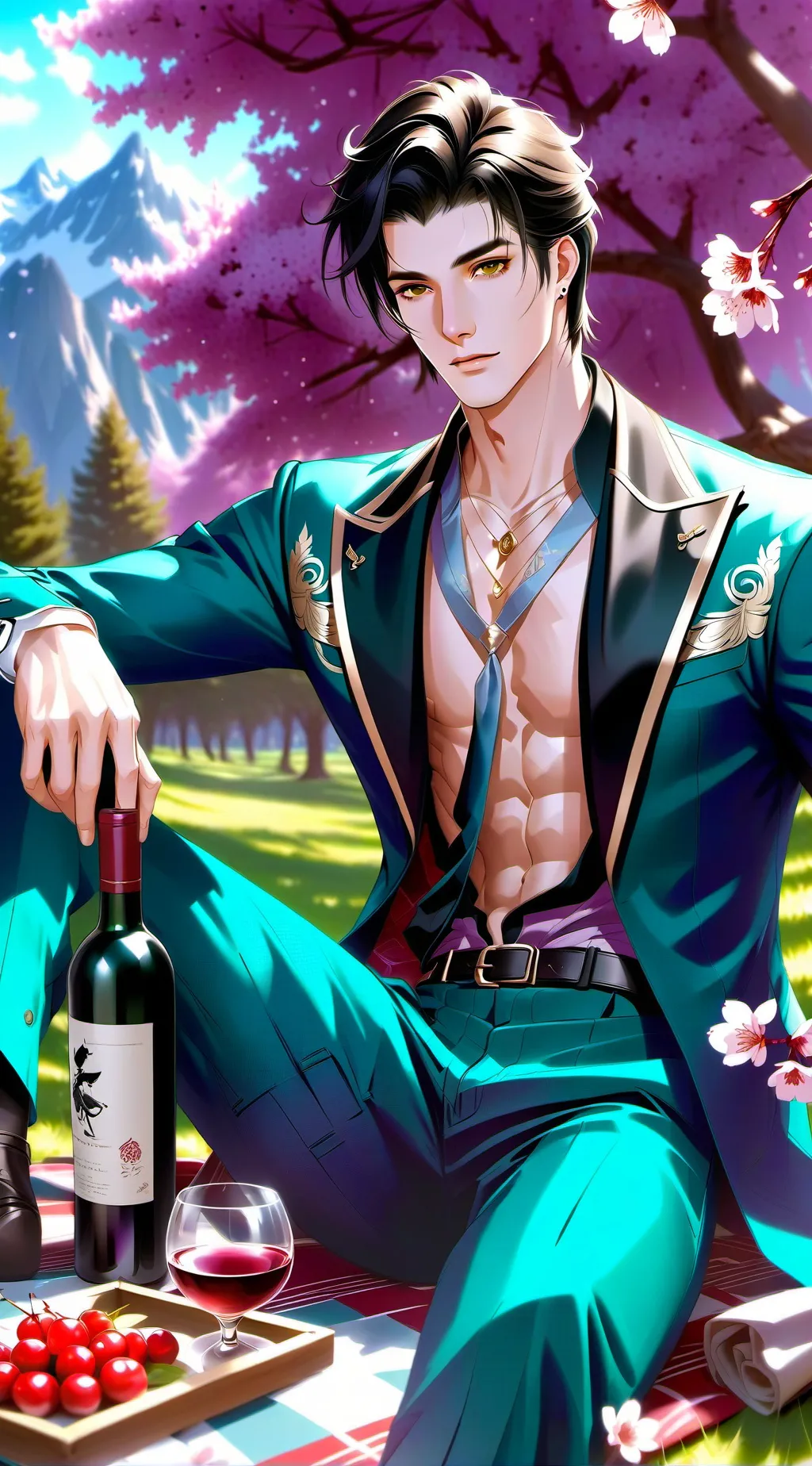 ai character: Aaron background