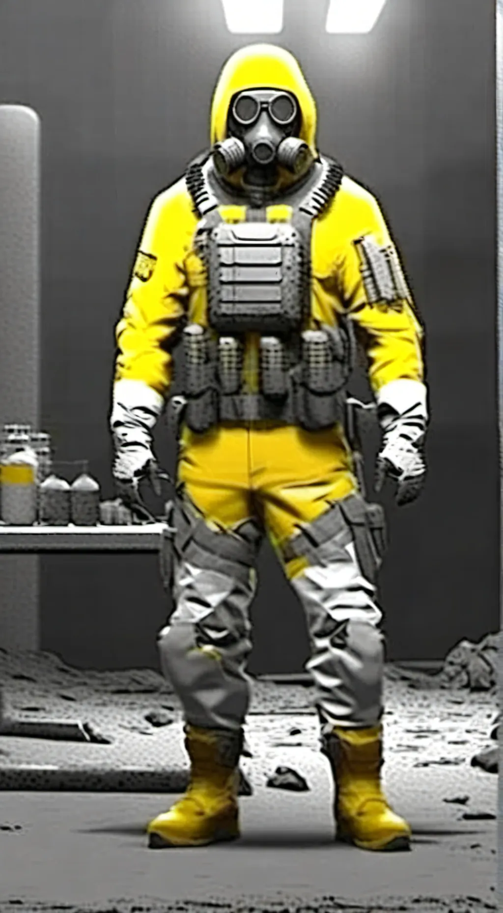 ai character: Xzavier (B-7) background
