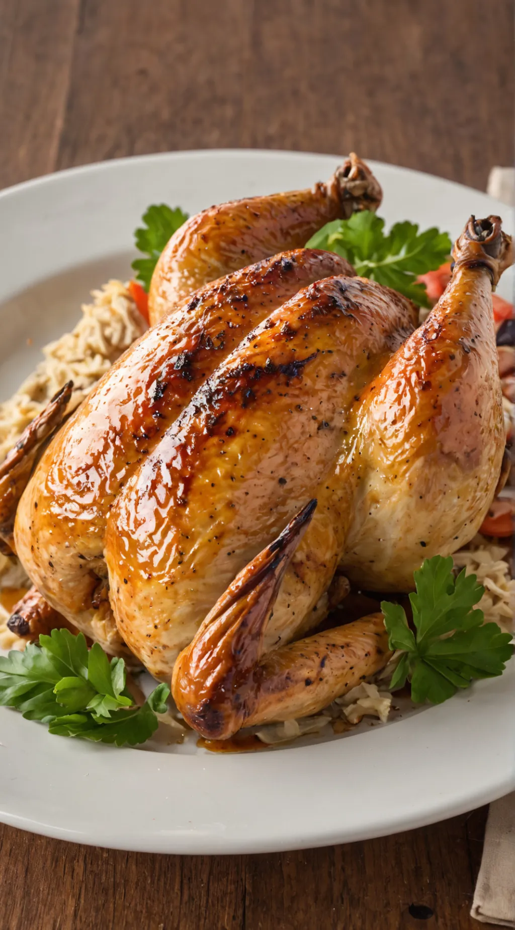 ai character: Stev Lava chicken  background