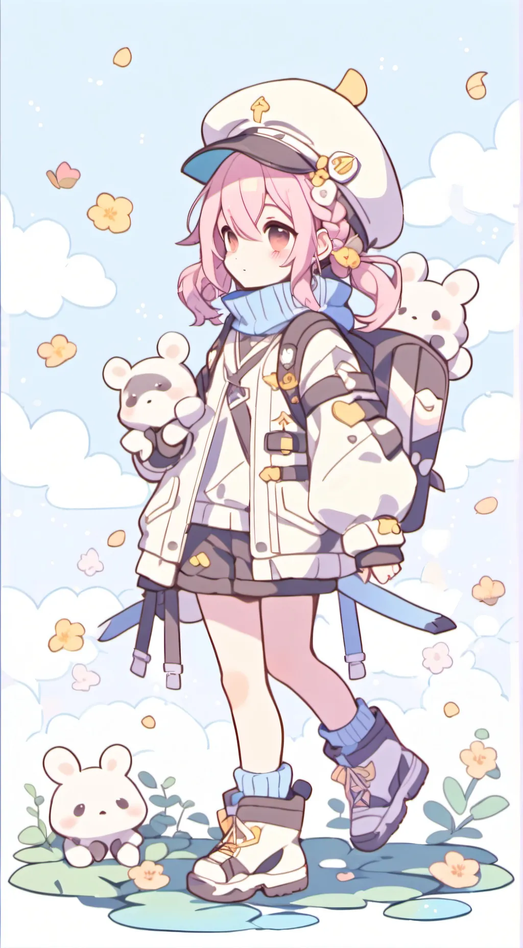 ai character: forsaken sleepover background