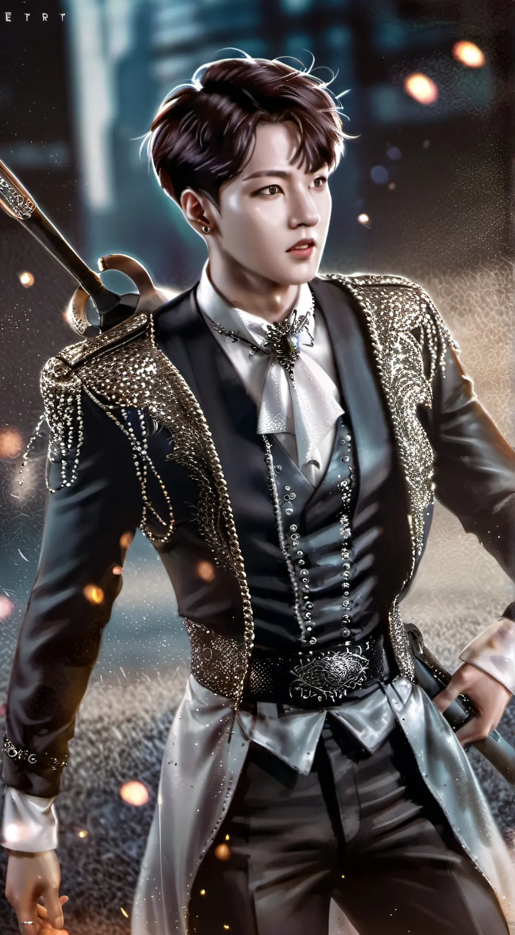 ai character: Jung Hoseok/J-Hope background