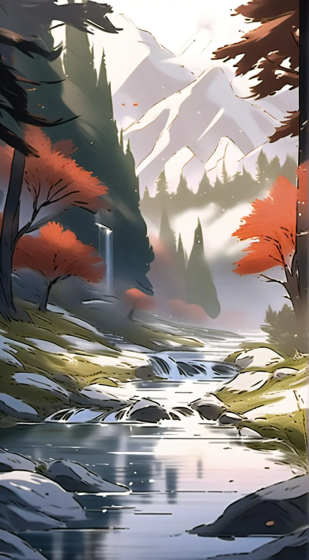 ai character: nuovo pilastro background