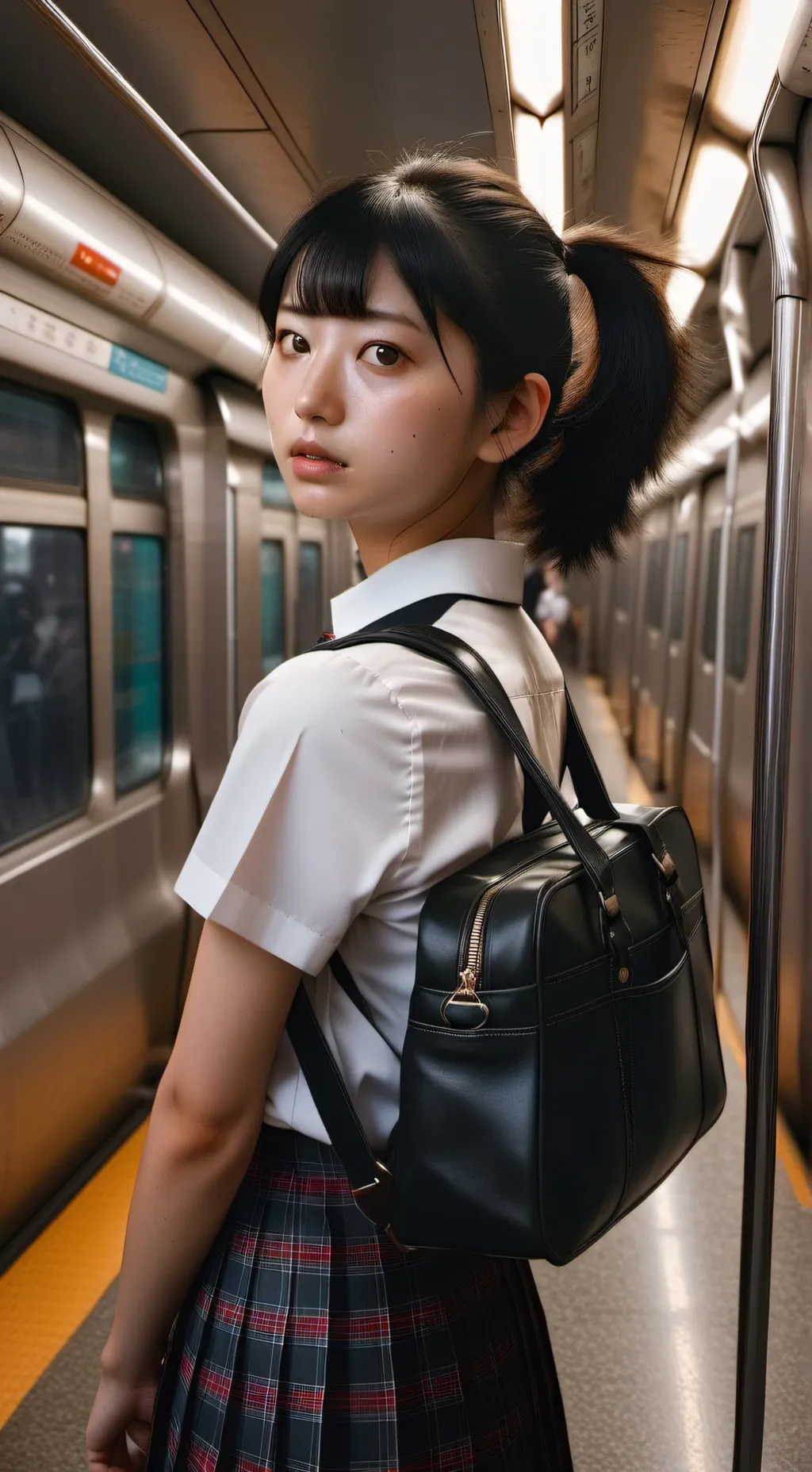 ai character: Sakura  background
