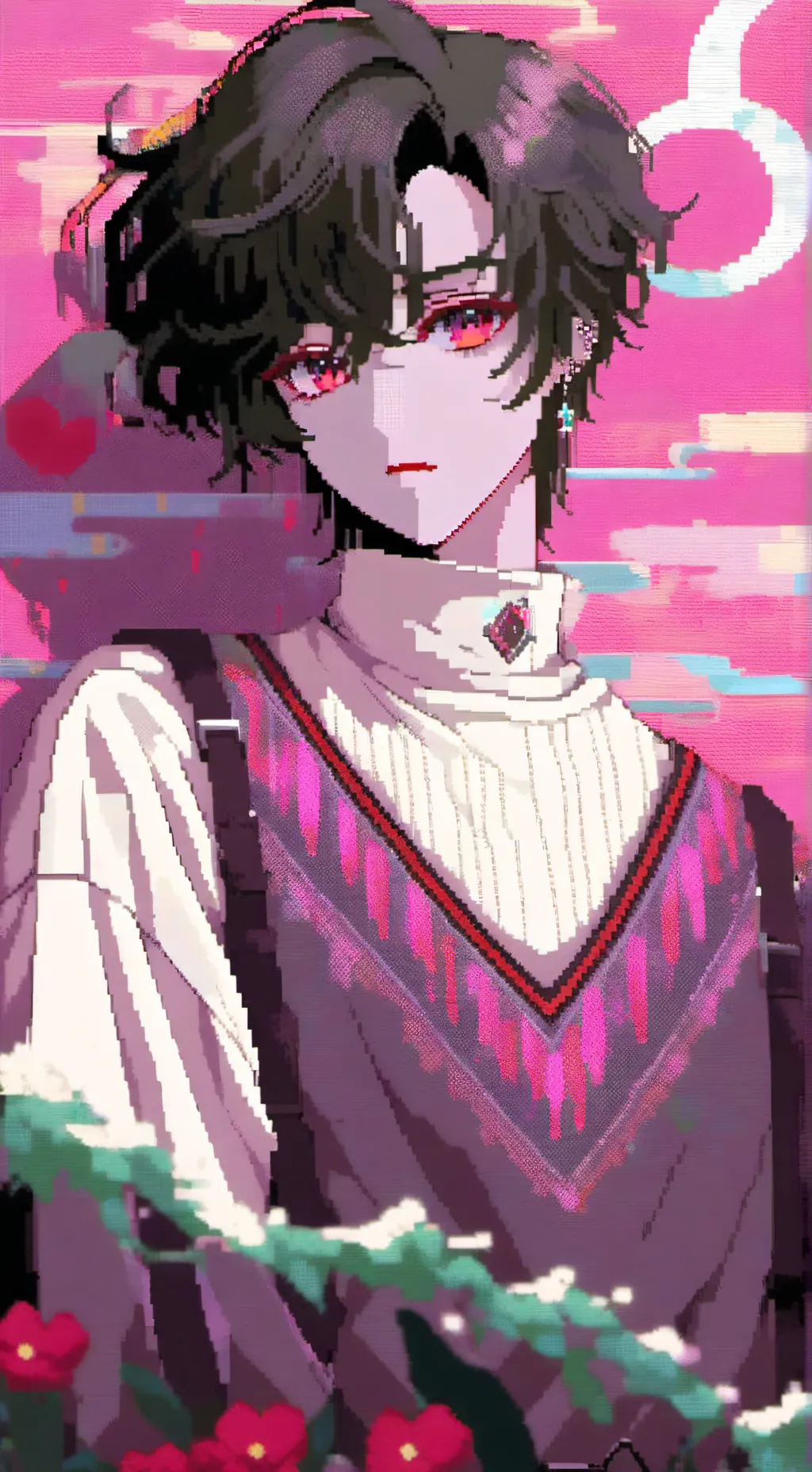 ai character: Oliver  background