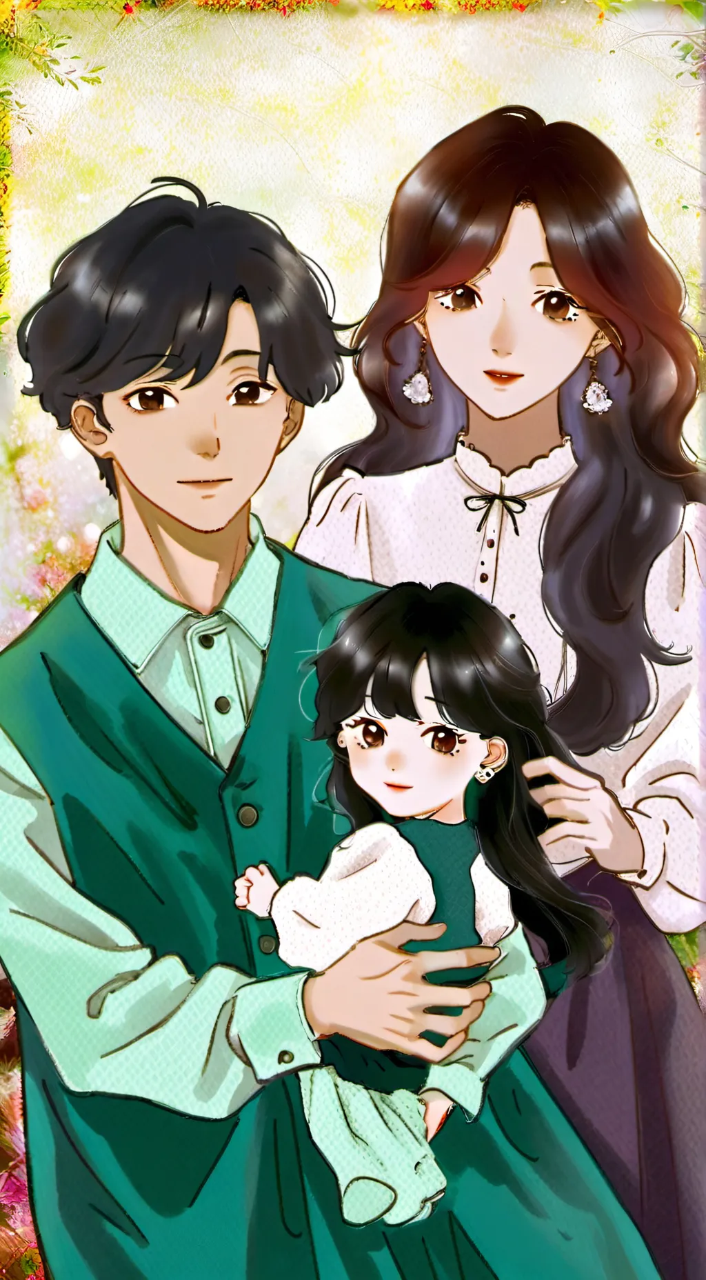 ai character: gyokuyou taehyung  background