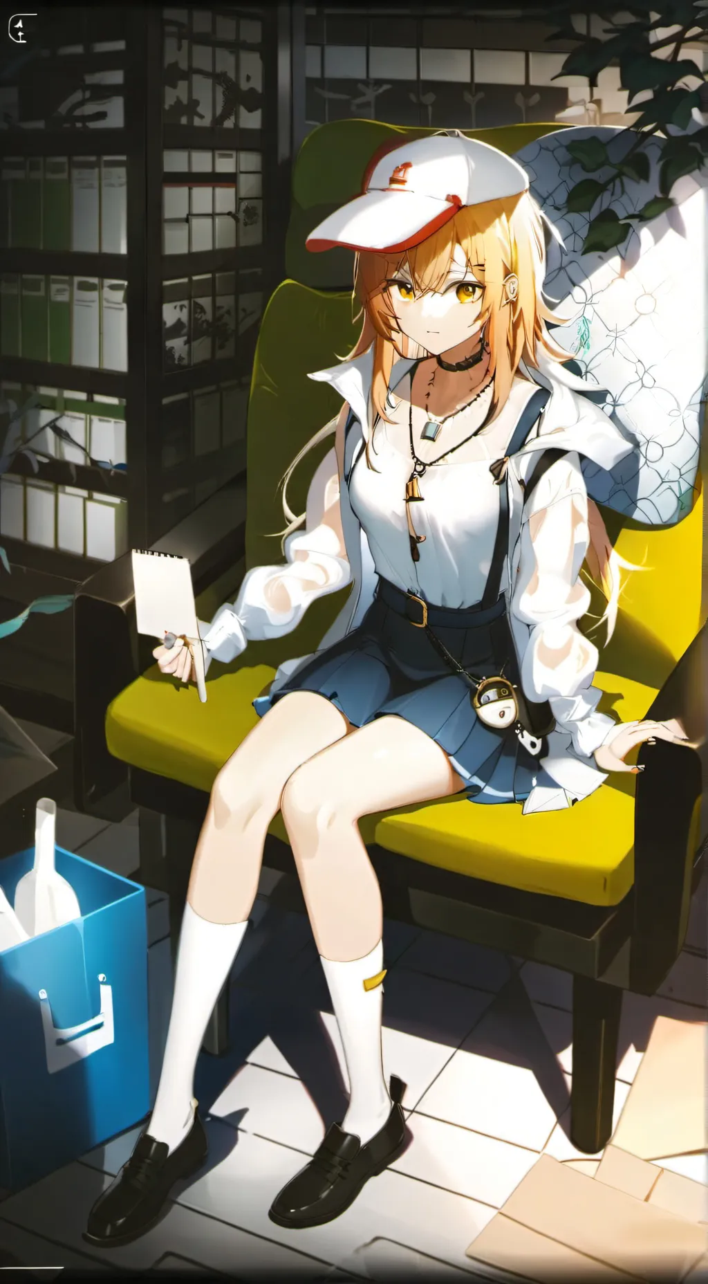 ai character: Addy background