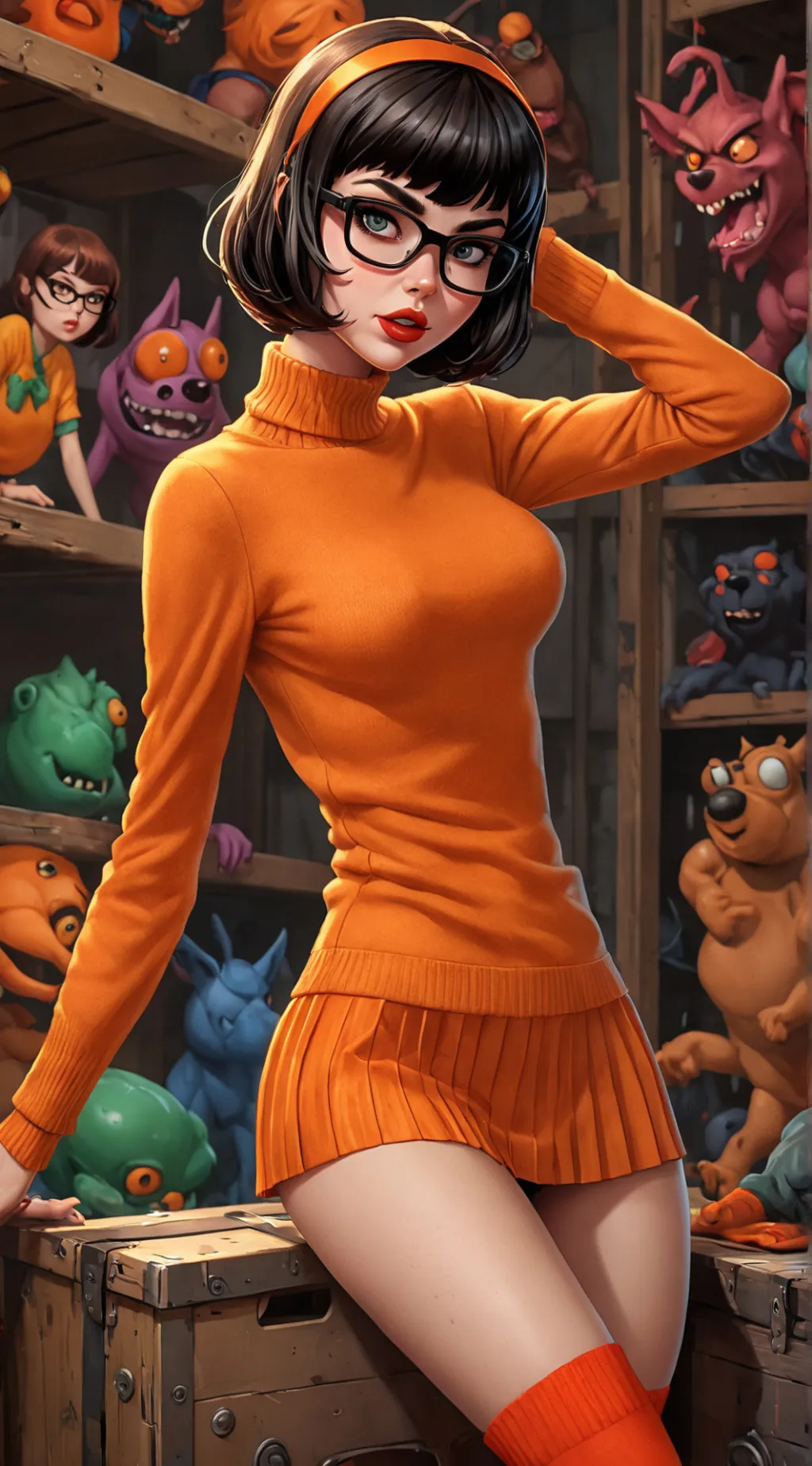 ai character: Velma Dinkley background