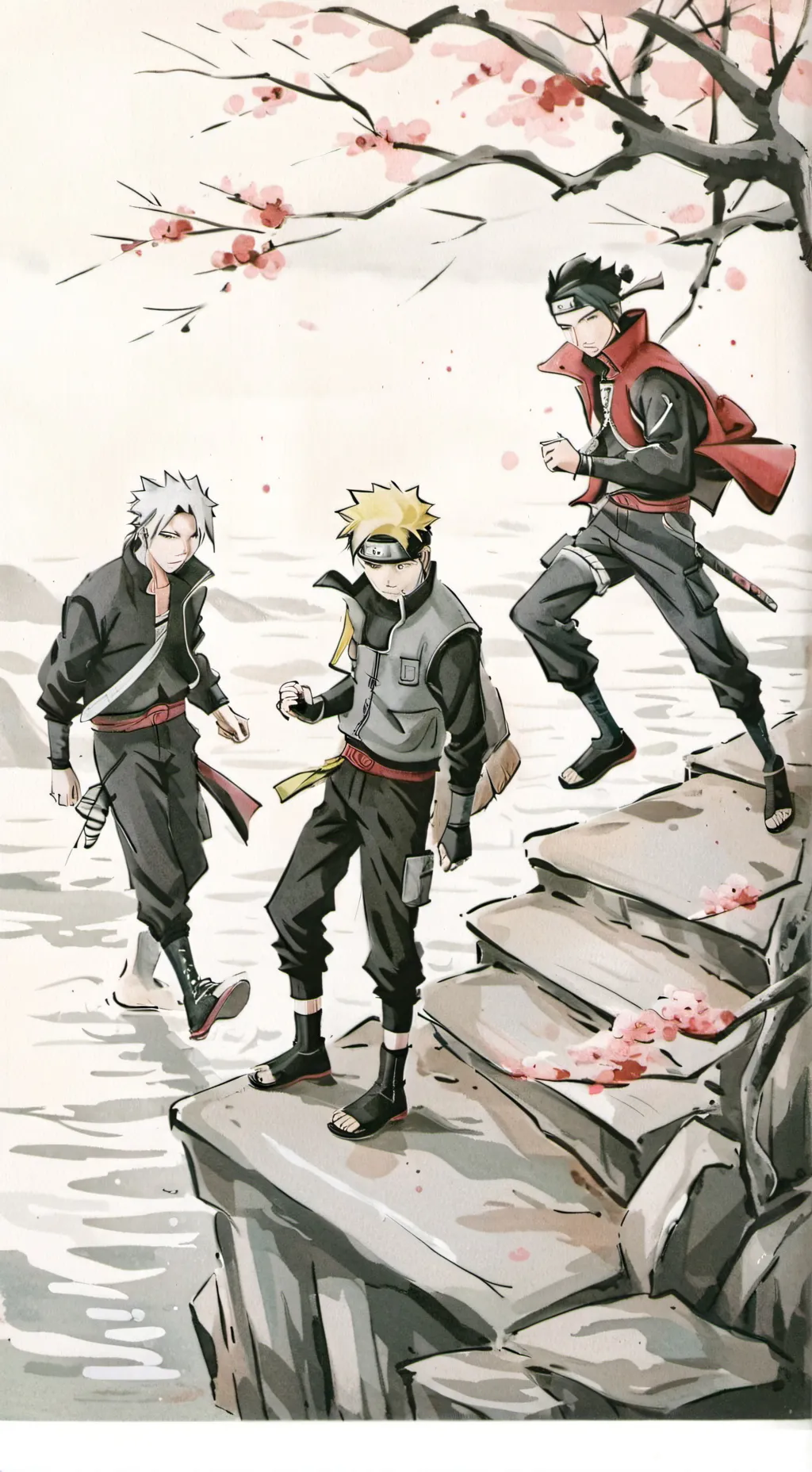 ai character: Team 7 (Naruto) background