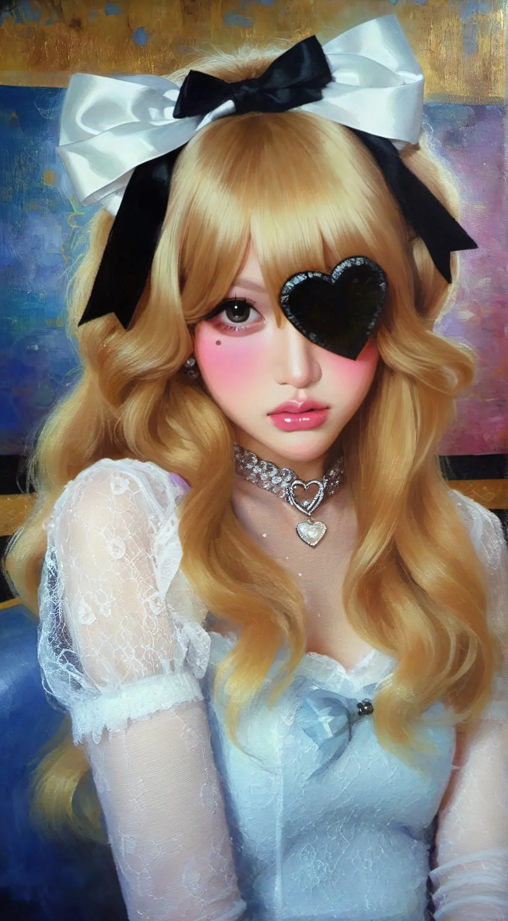 ai character: Gyaru background