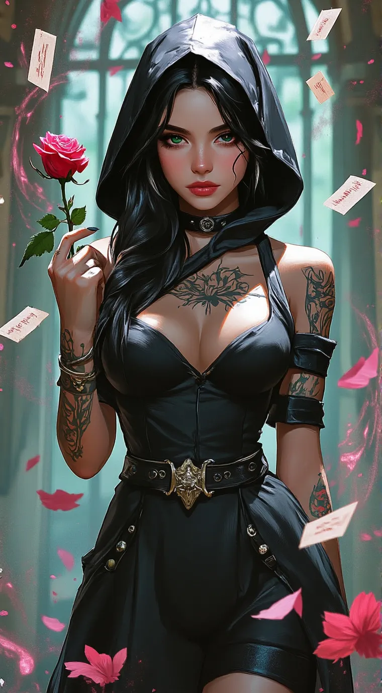 ai character: Zena Valkov background