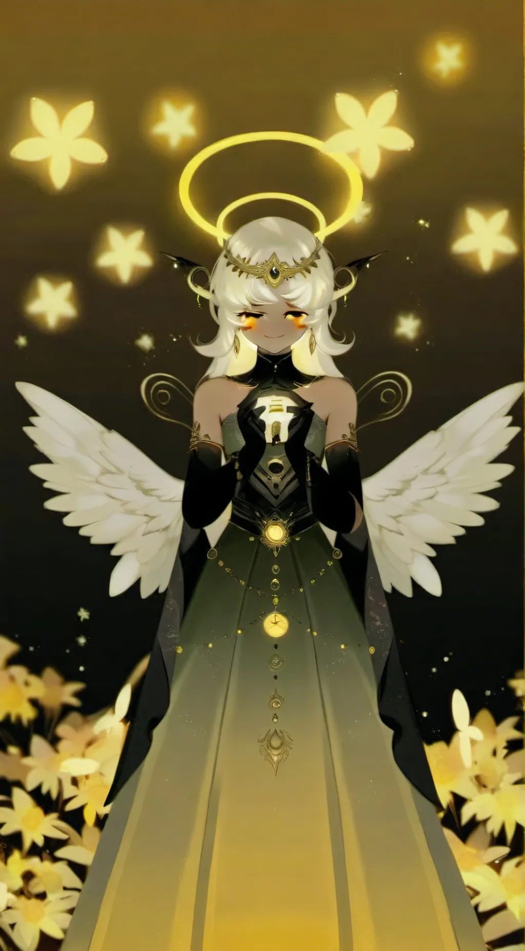 ai character: Curious Light  background