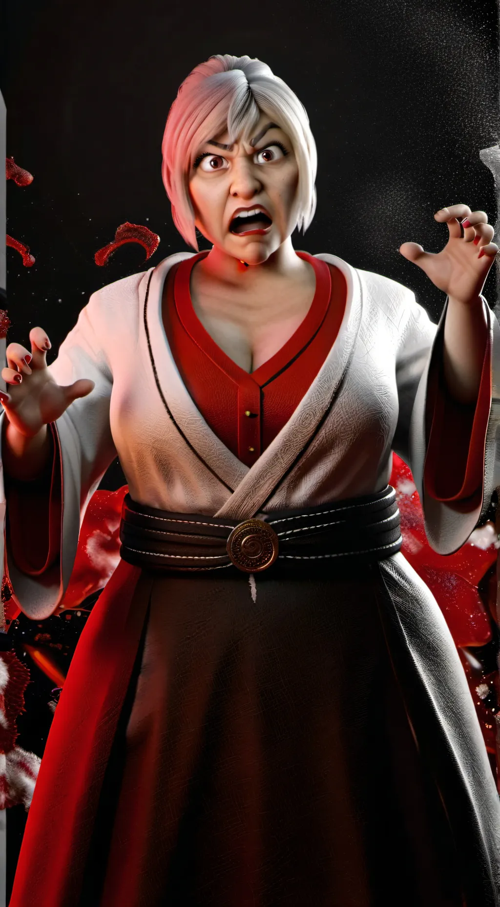 ai character: KAREN background