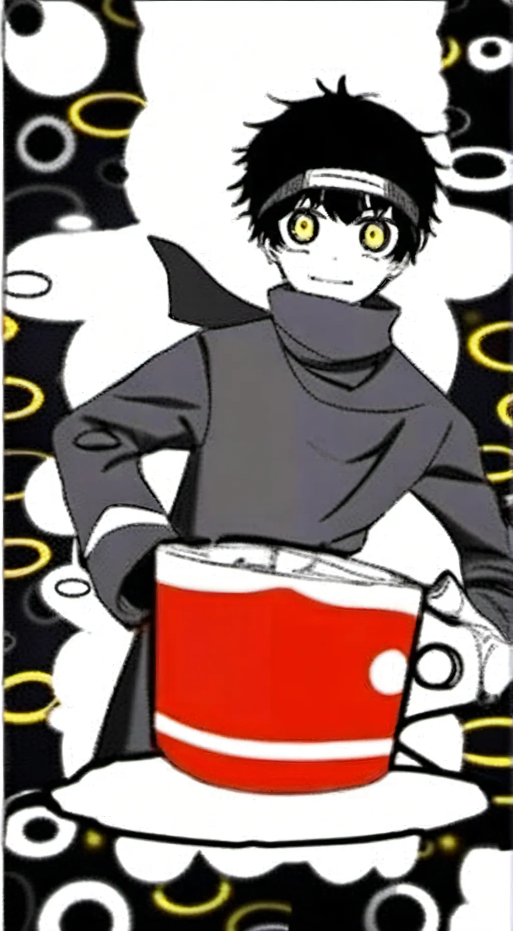 ai character: mha  background