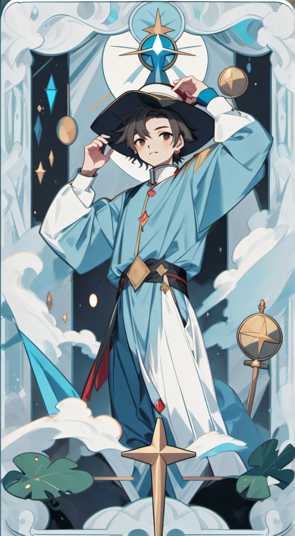 ai character: El chico que te ro background