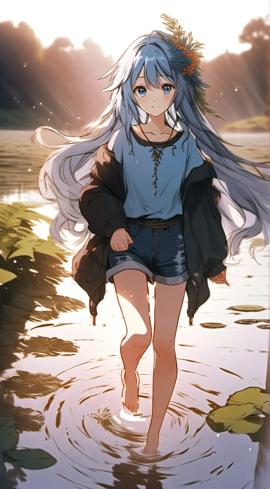 ai character: Lily background