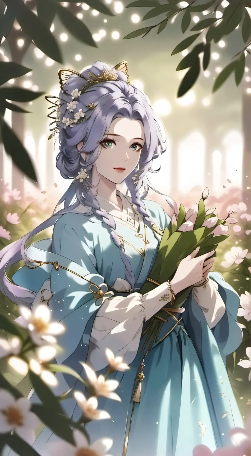 ai character: emily background