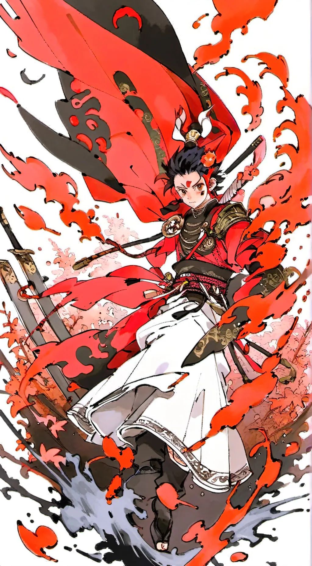 ai character: Tanjiro background