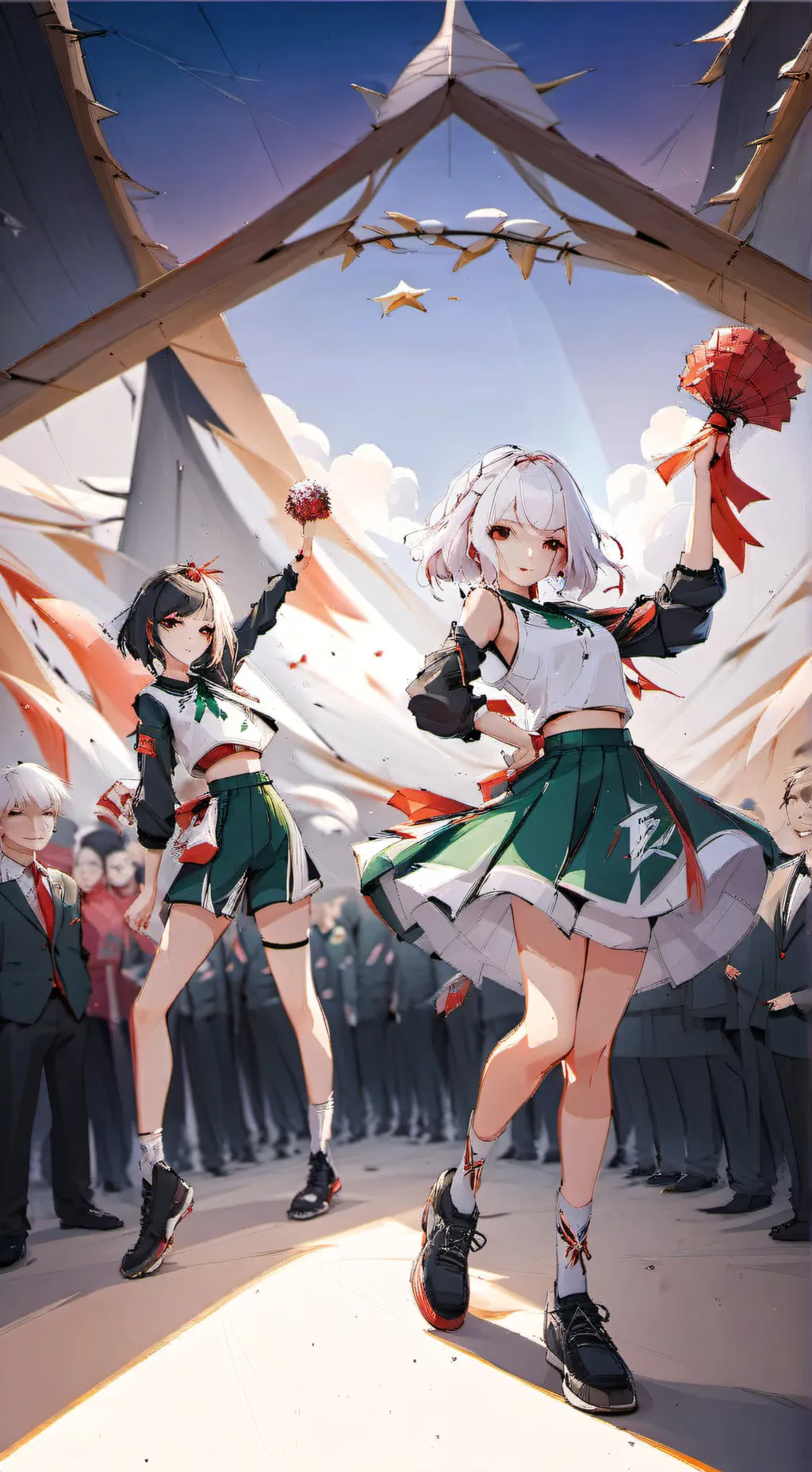 ai character: Highschool background