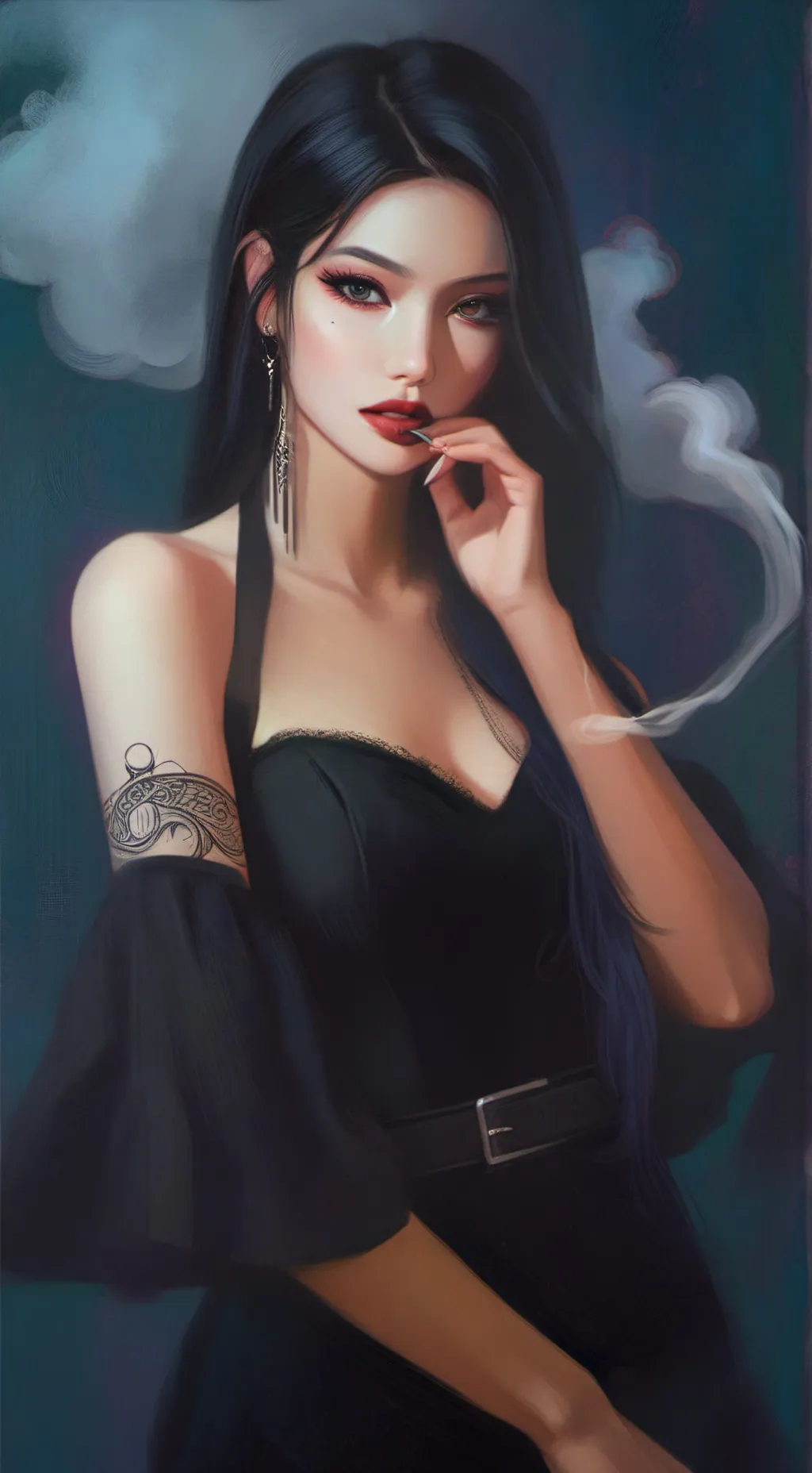 ai character: ~🚬~𝐒𝐄𝐑𝐀~🚬~ background