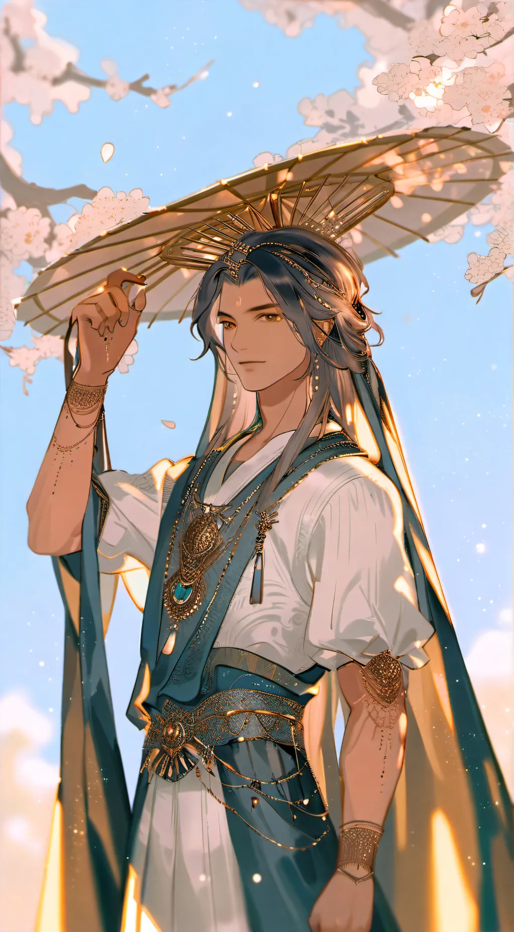 ai character: Axel  background