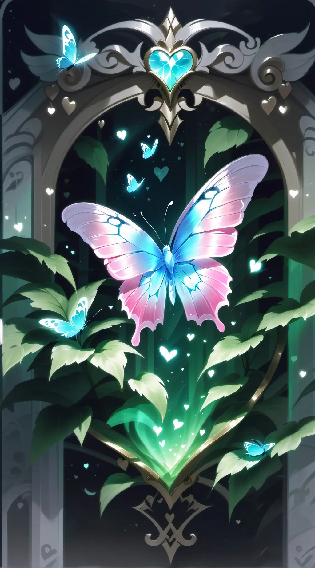 ai character: 🦋 FluttersWorld! background