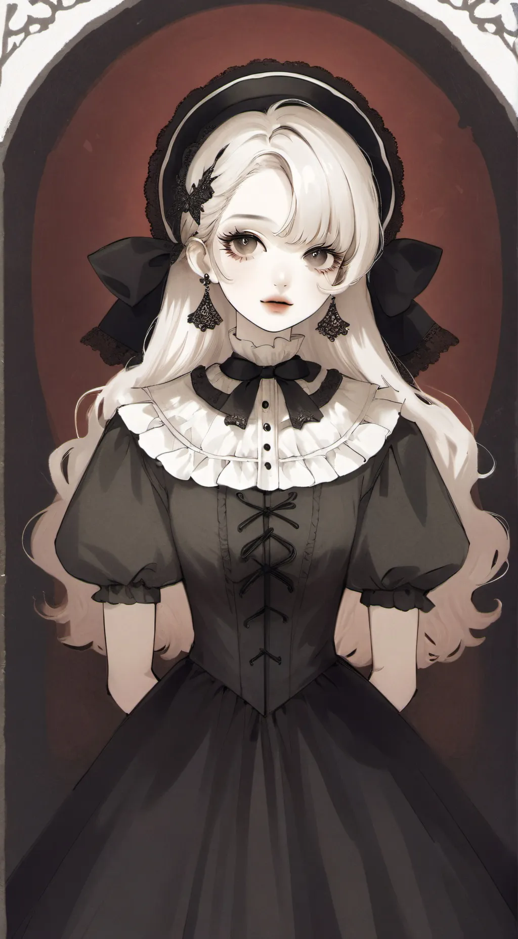 ai character: luna background