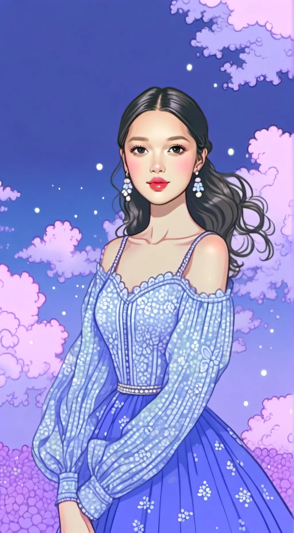 ai character: Olivia Rodrigo background
