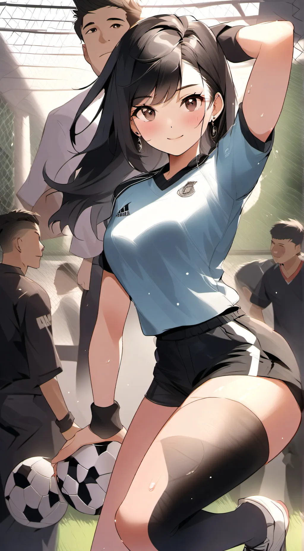 ai character: Claire  background