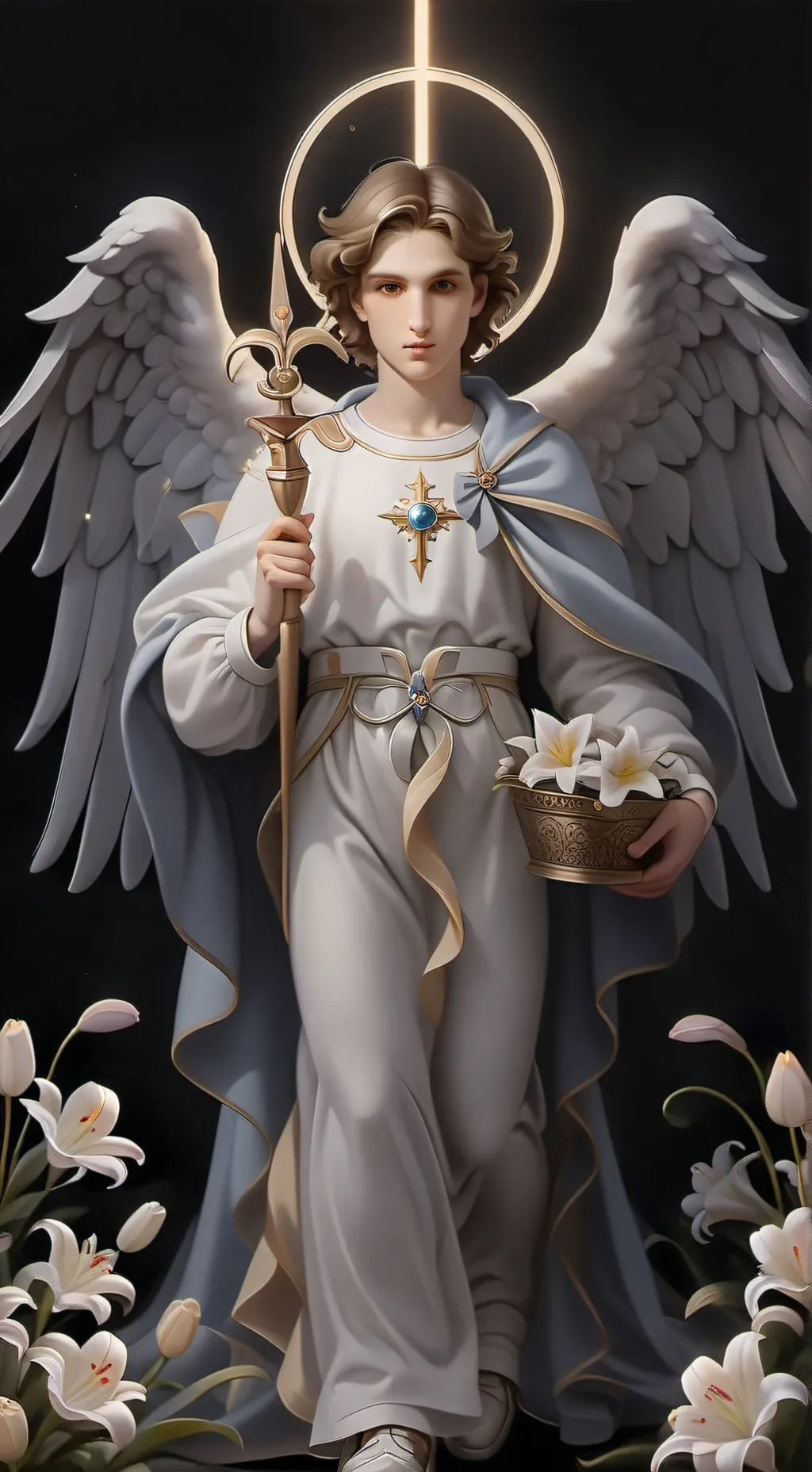 ai character: Gabriel  background