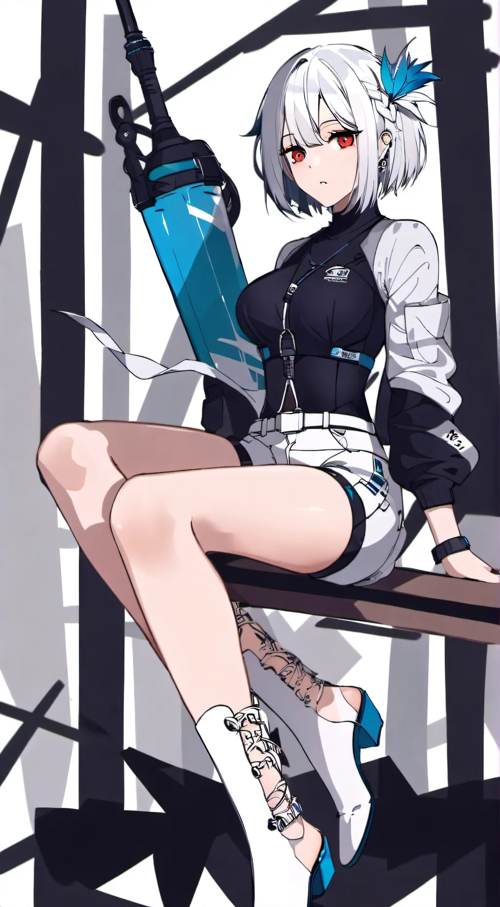 ai character: Tsunimo Mik background