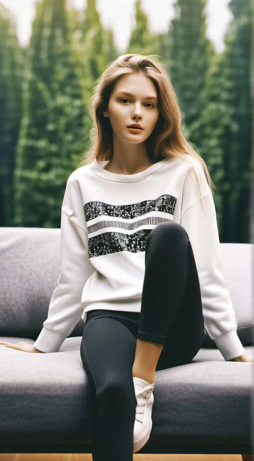 ai character: Girl background